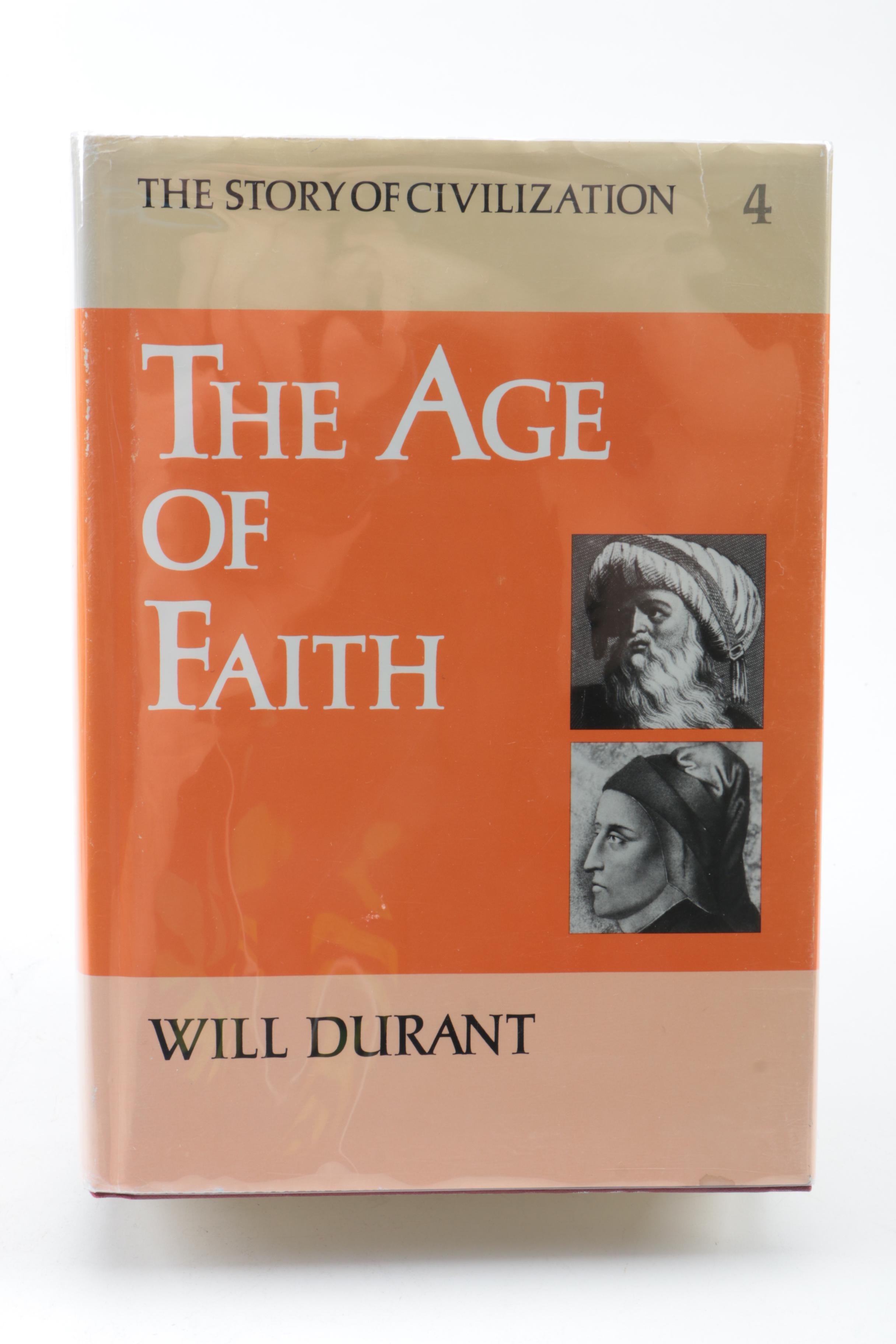 Volumes from "Story and Civilization" by Will and Ariel Durant and More