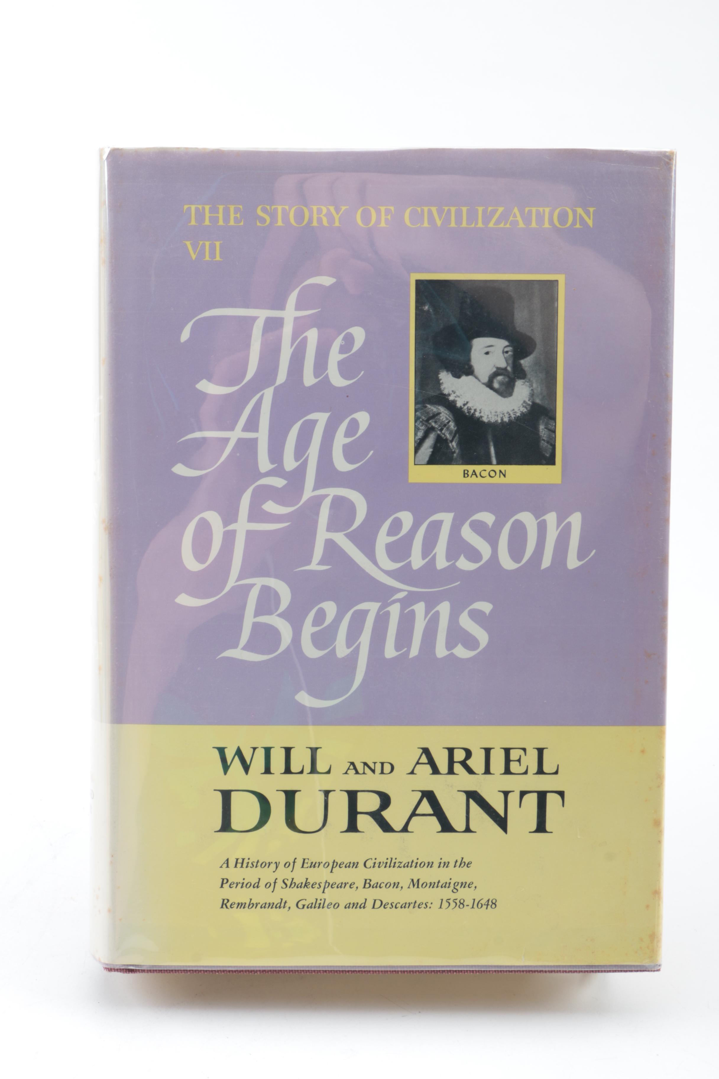 Volumes from "Story and Civilization" by Will and Ariel Durant and More