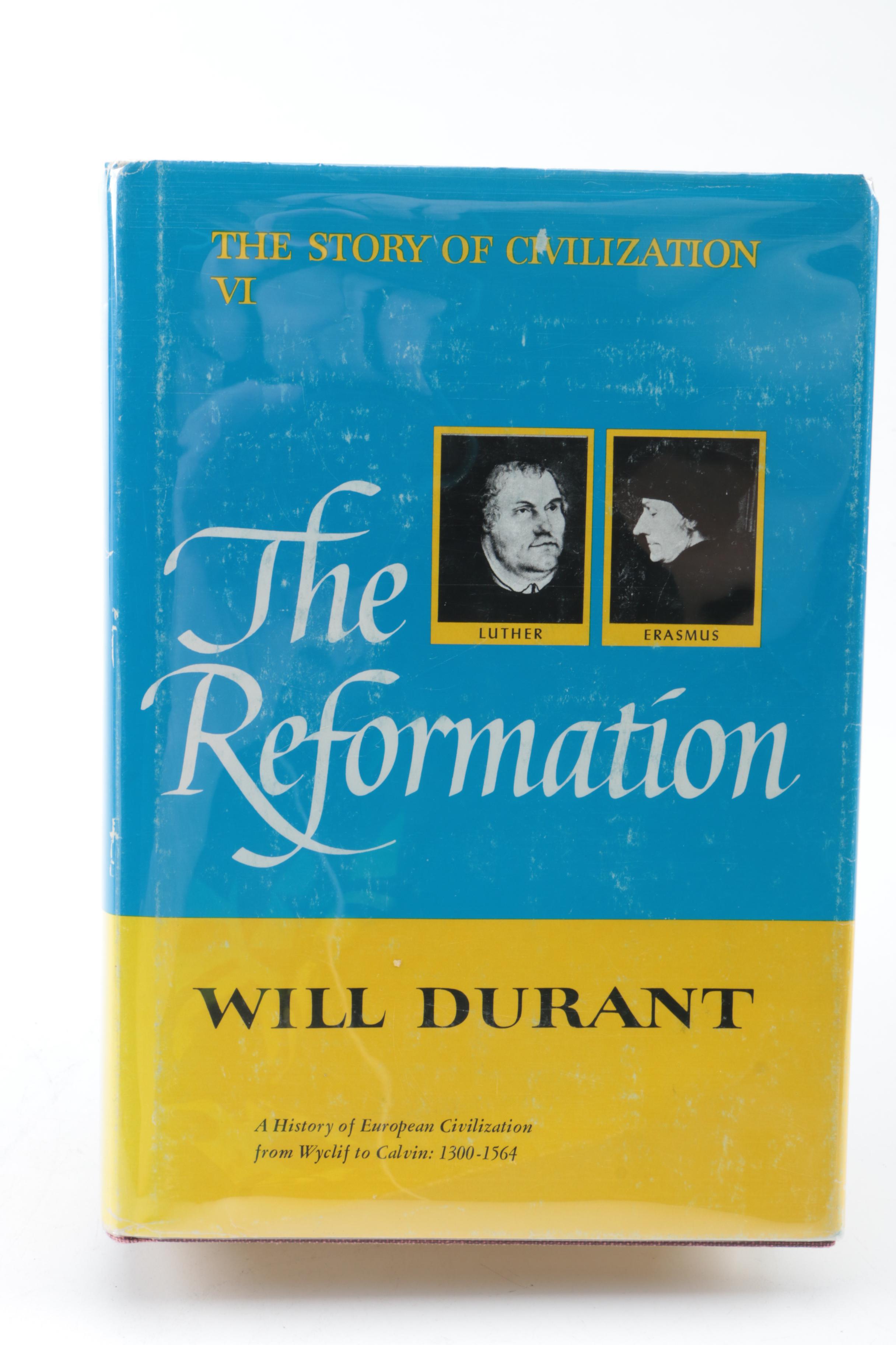 Volumes from "Story and Civilization" by Will and Ariel Durant and More
