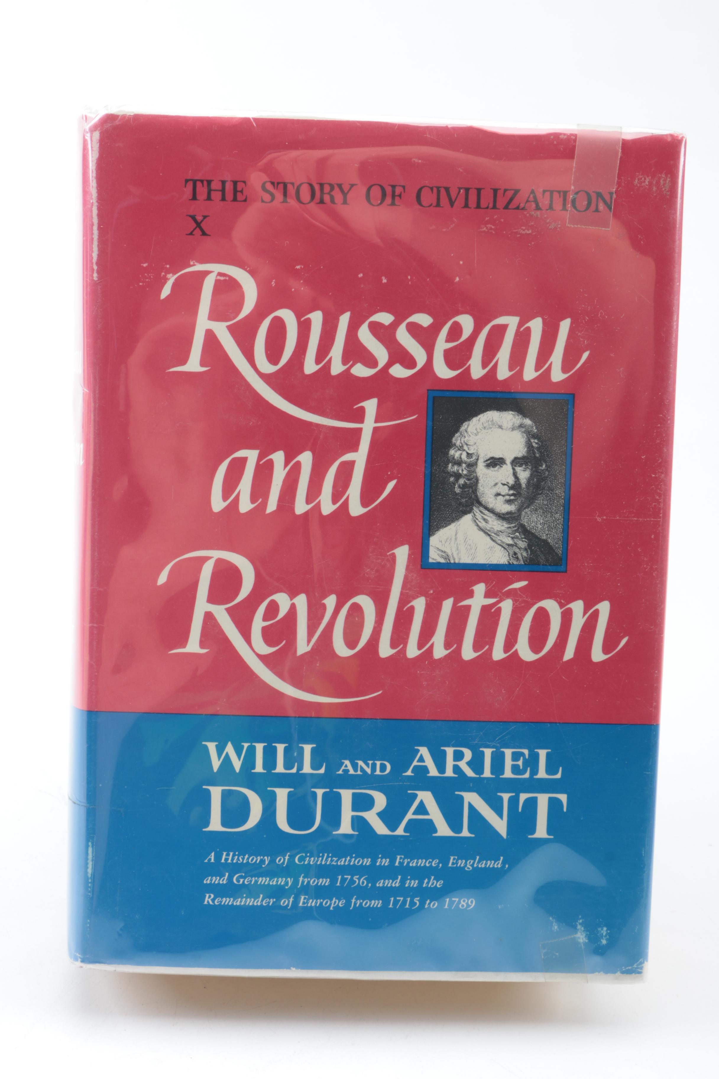 Volumes from "Story and Civilization" by Will and Ariel Durant and More