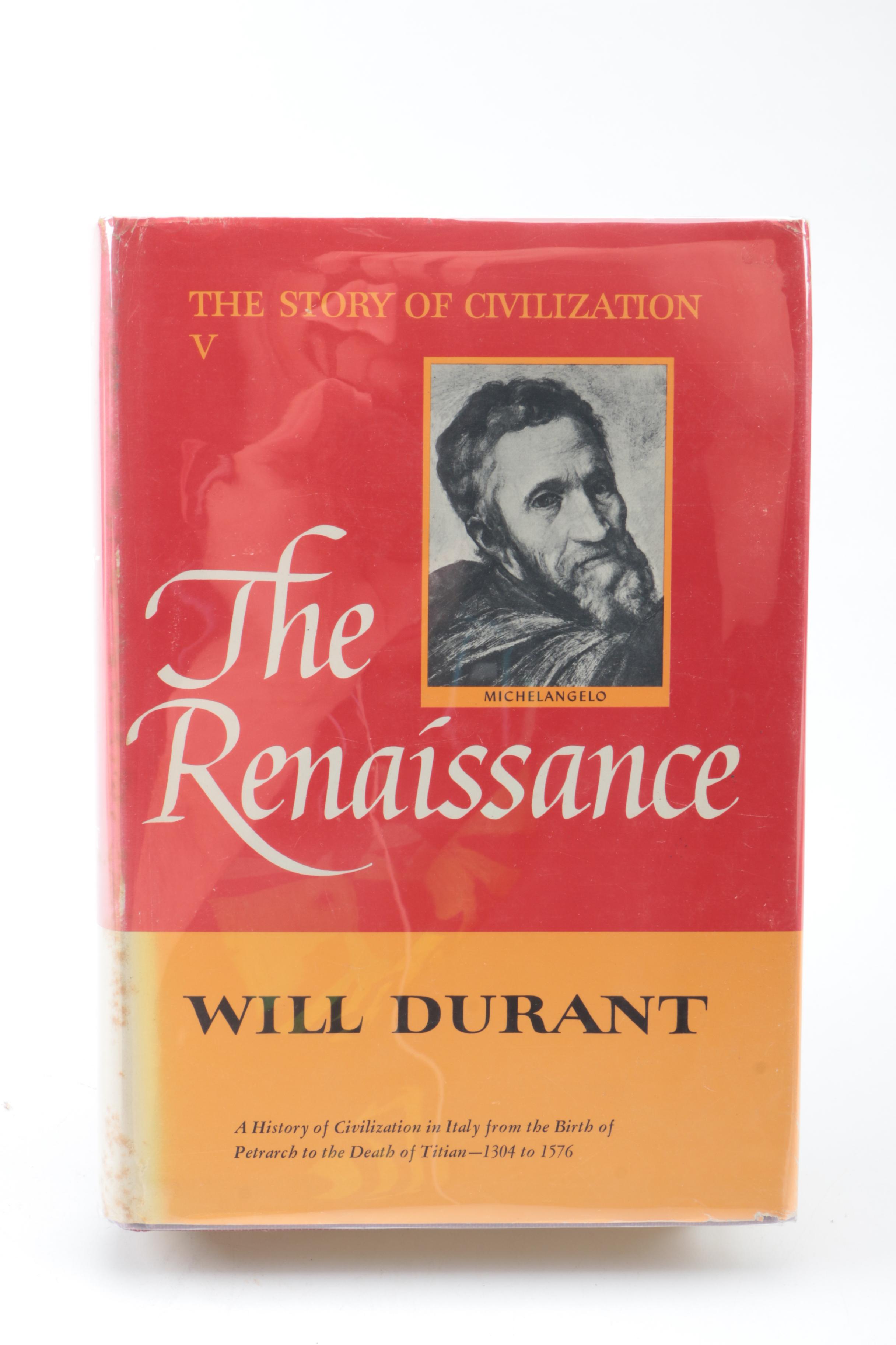 Volumes from "Story and Civilization" by Will and Ariel Durant and More