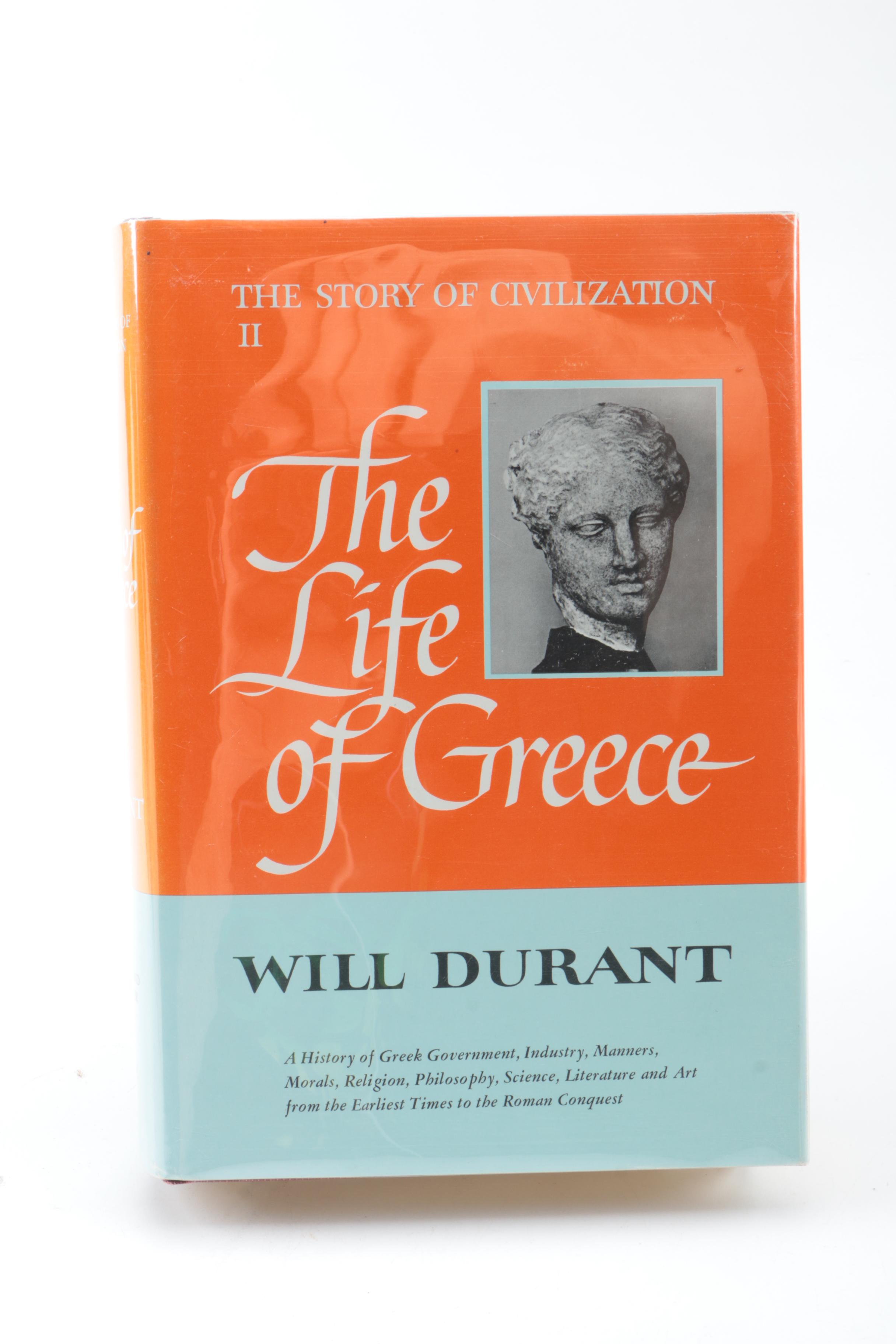 Volumes from "Story and Civilization" by Will and Ariel Durant and More