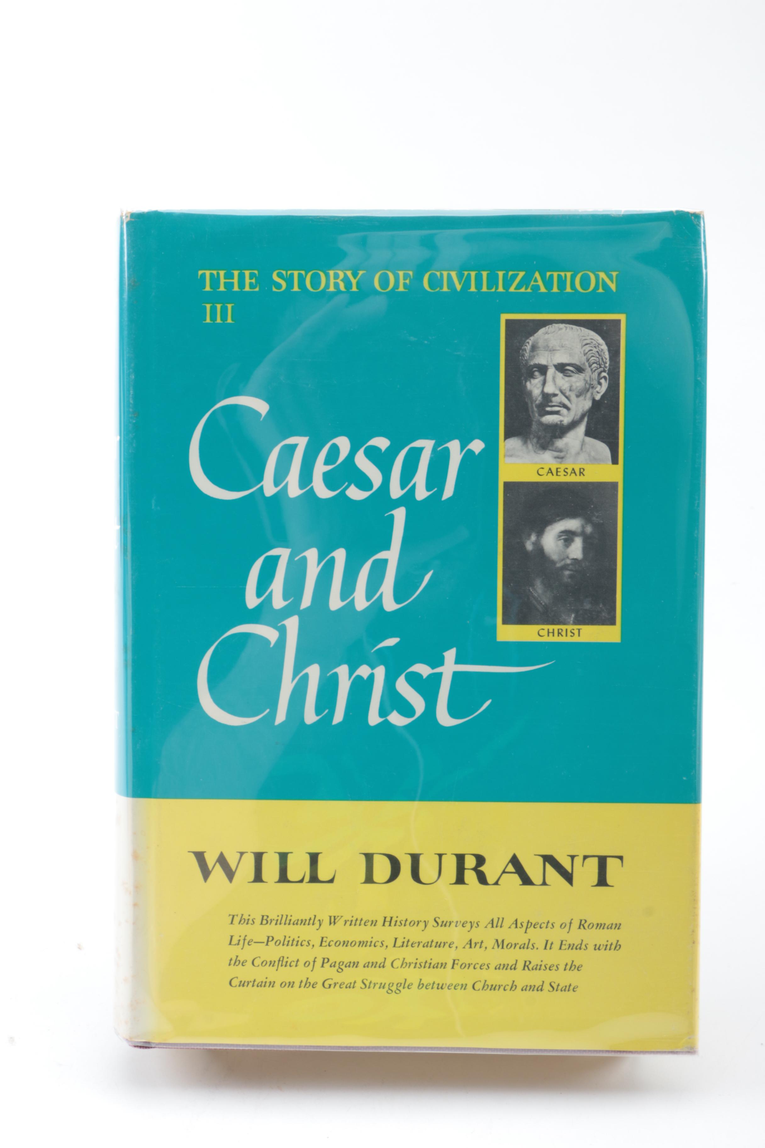Volumes from "Story and Civilization" by Will and Ariel Durant and More