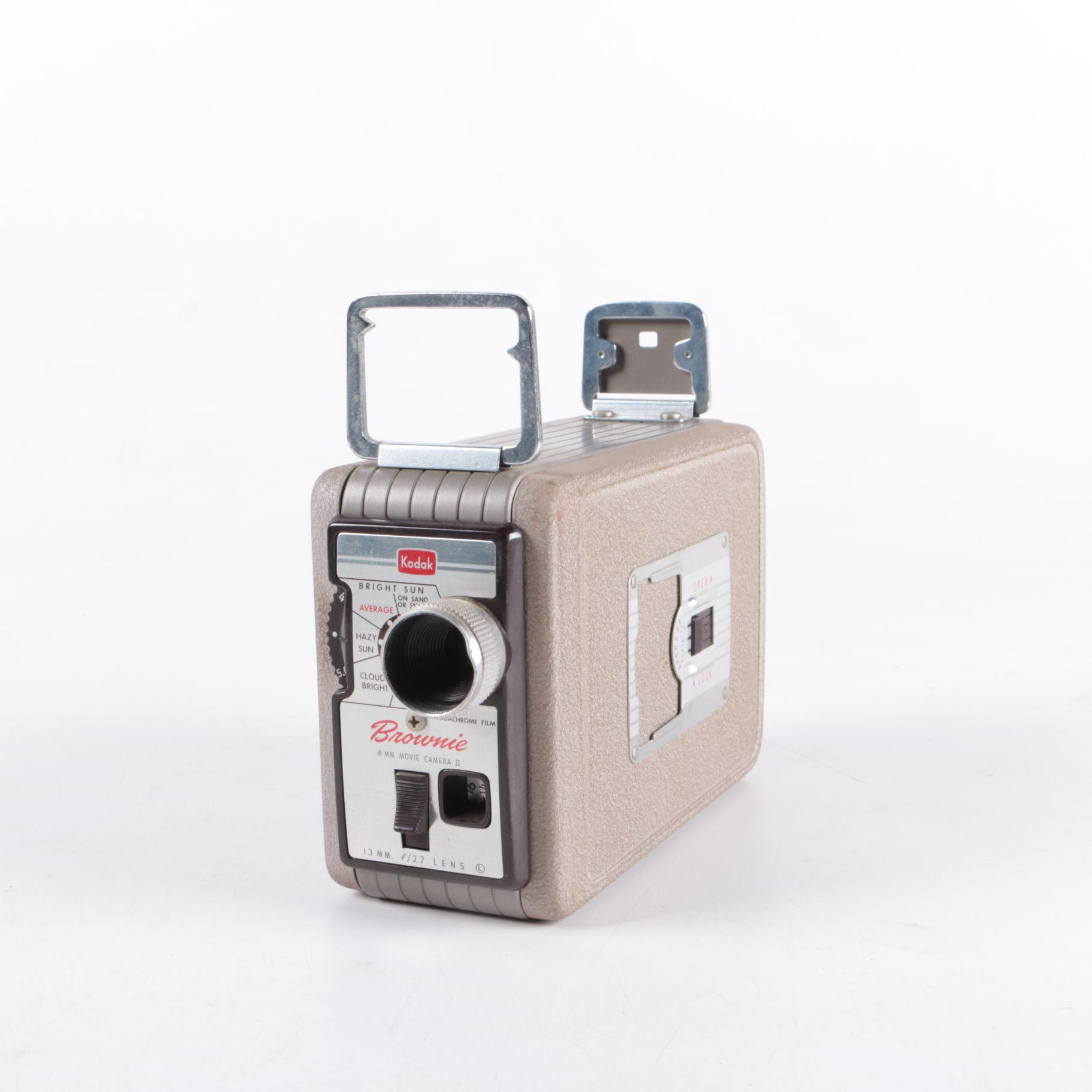 Kodak Brownie 8MM f/2.7 Model II Movie Camera