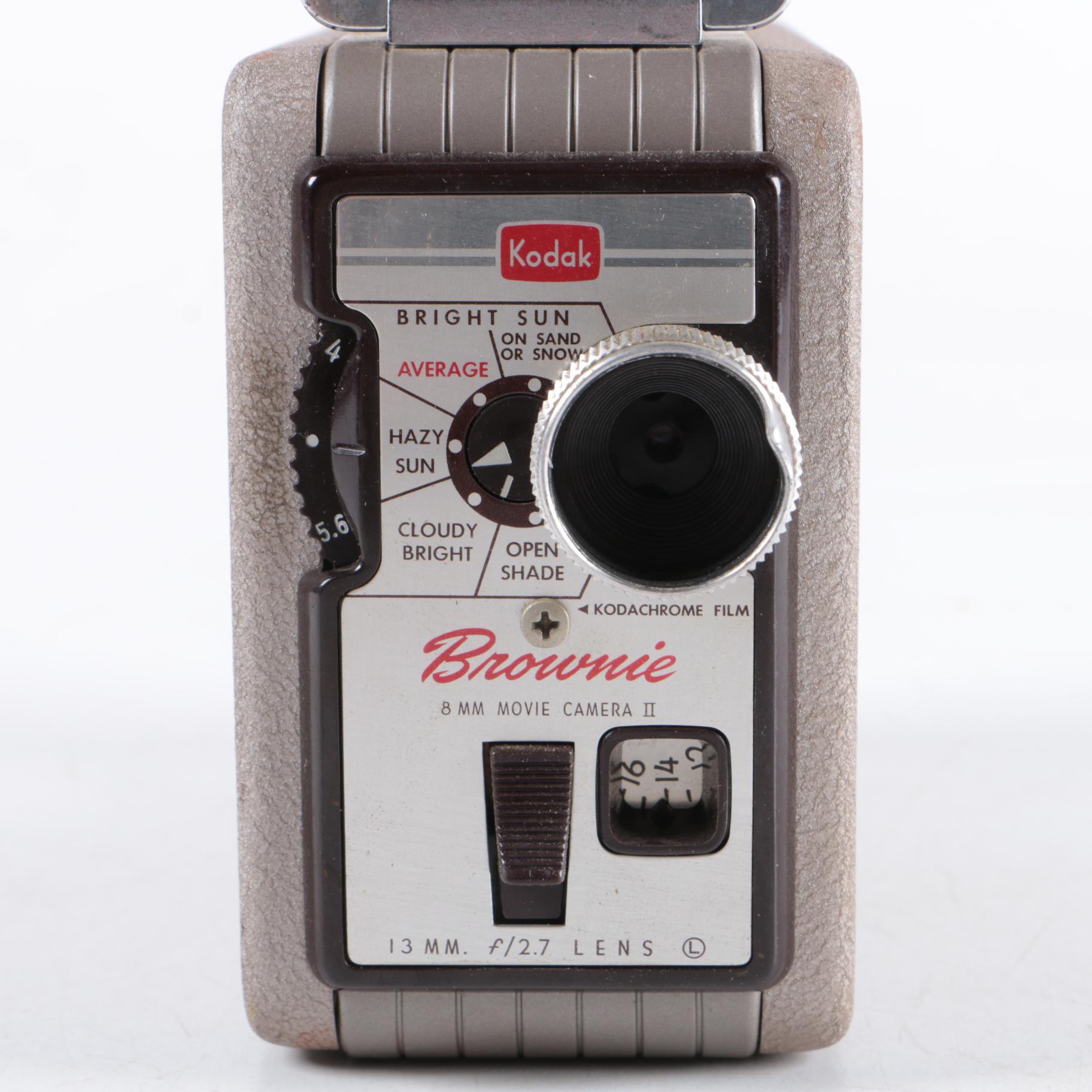 Kodak Brownie 8MM f/2.7 Model II Movie Camera