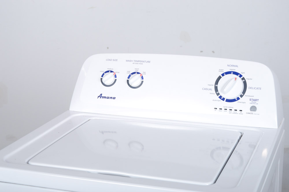 Amana Top Load Washer in Cream