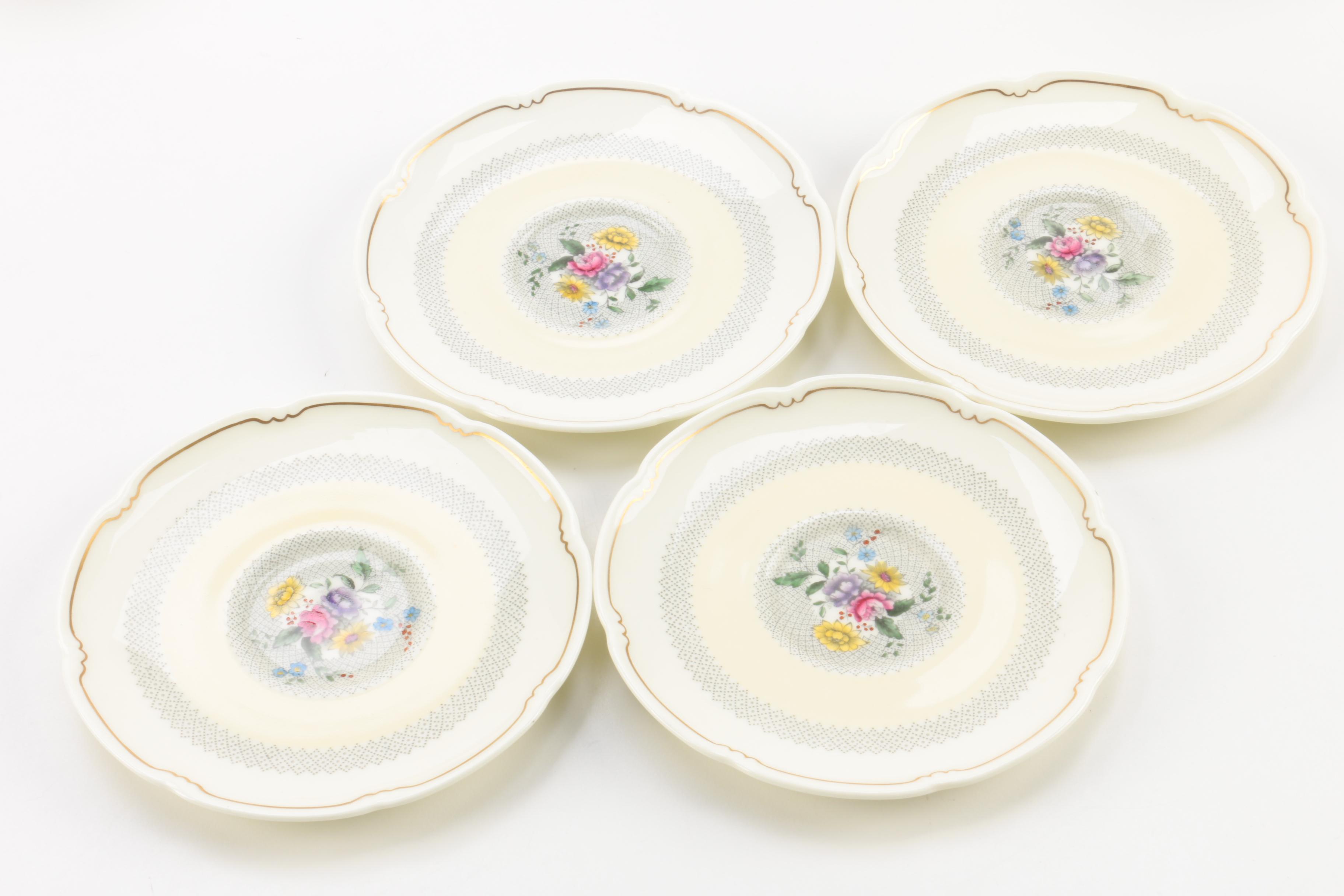 Vintage Royal Doulton 'Burnham' Demitasse Cups and Saucers