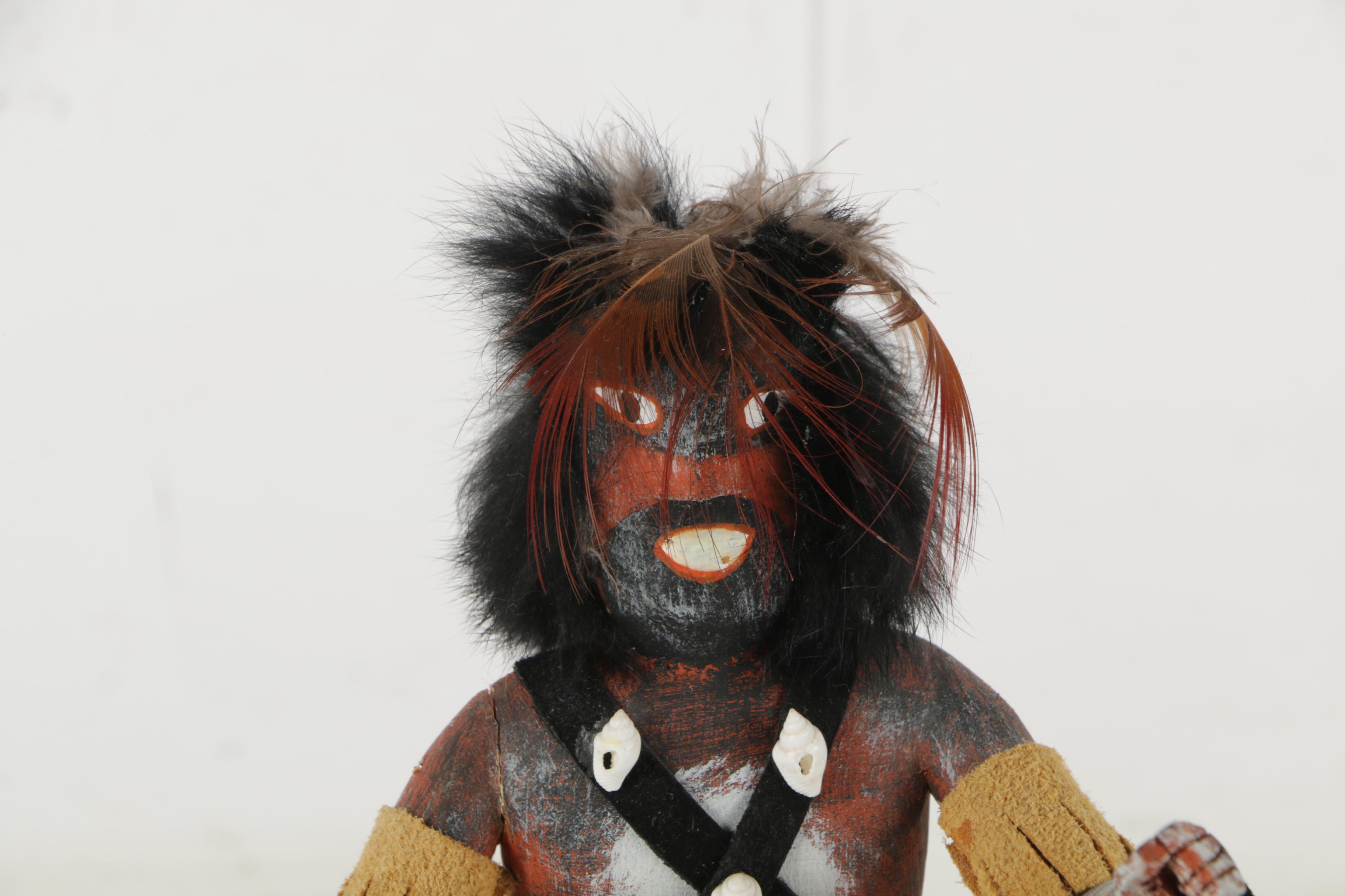 Snake Dancer Wooden Kachina Doll