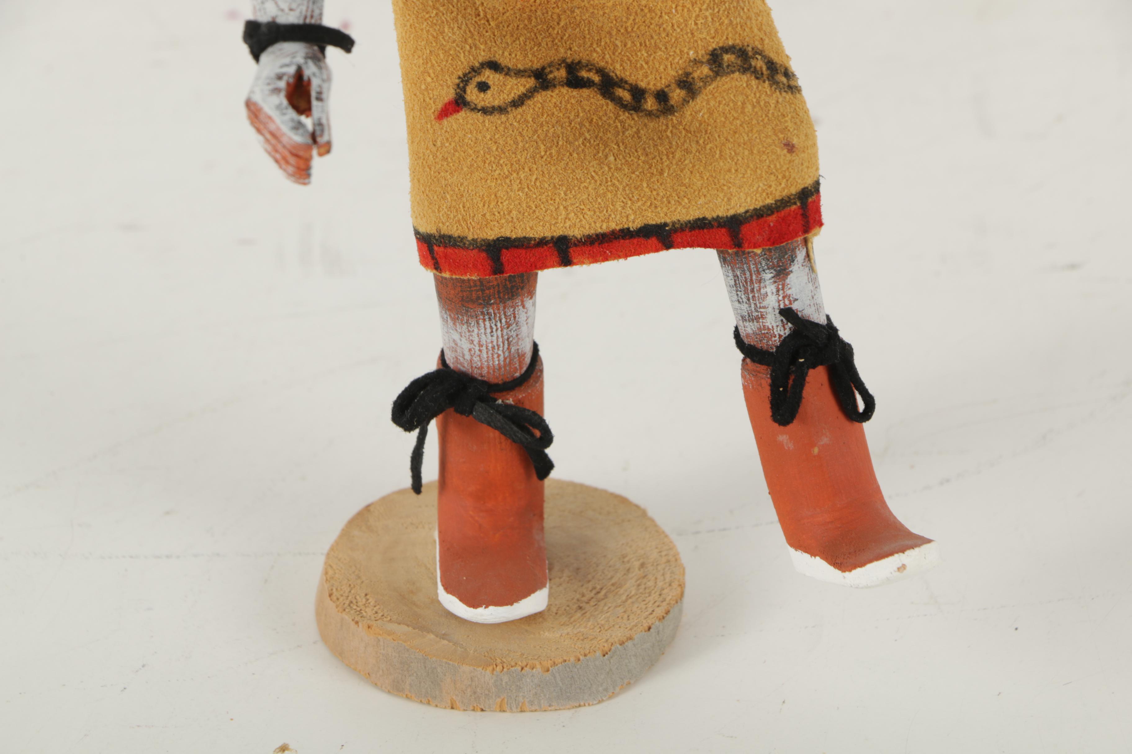 Snake Dancer Wooden Kachina Doll