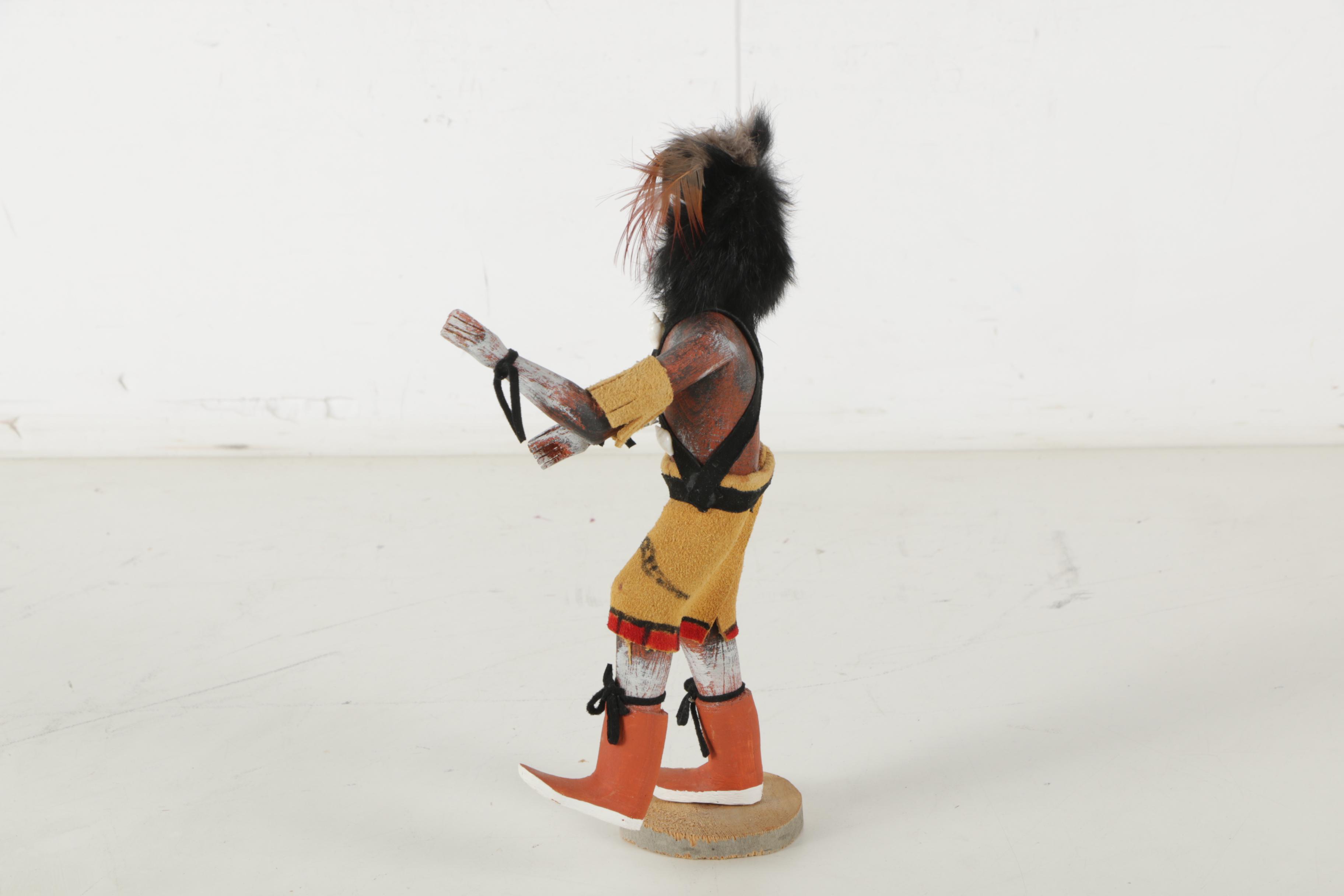 Snake Dancer Wooden Kachina Doll