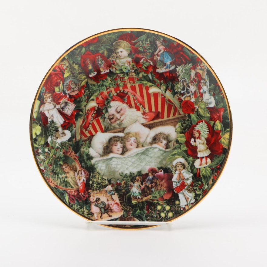 "With Visions of Sugar Plums" Collectible Plate