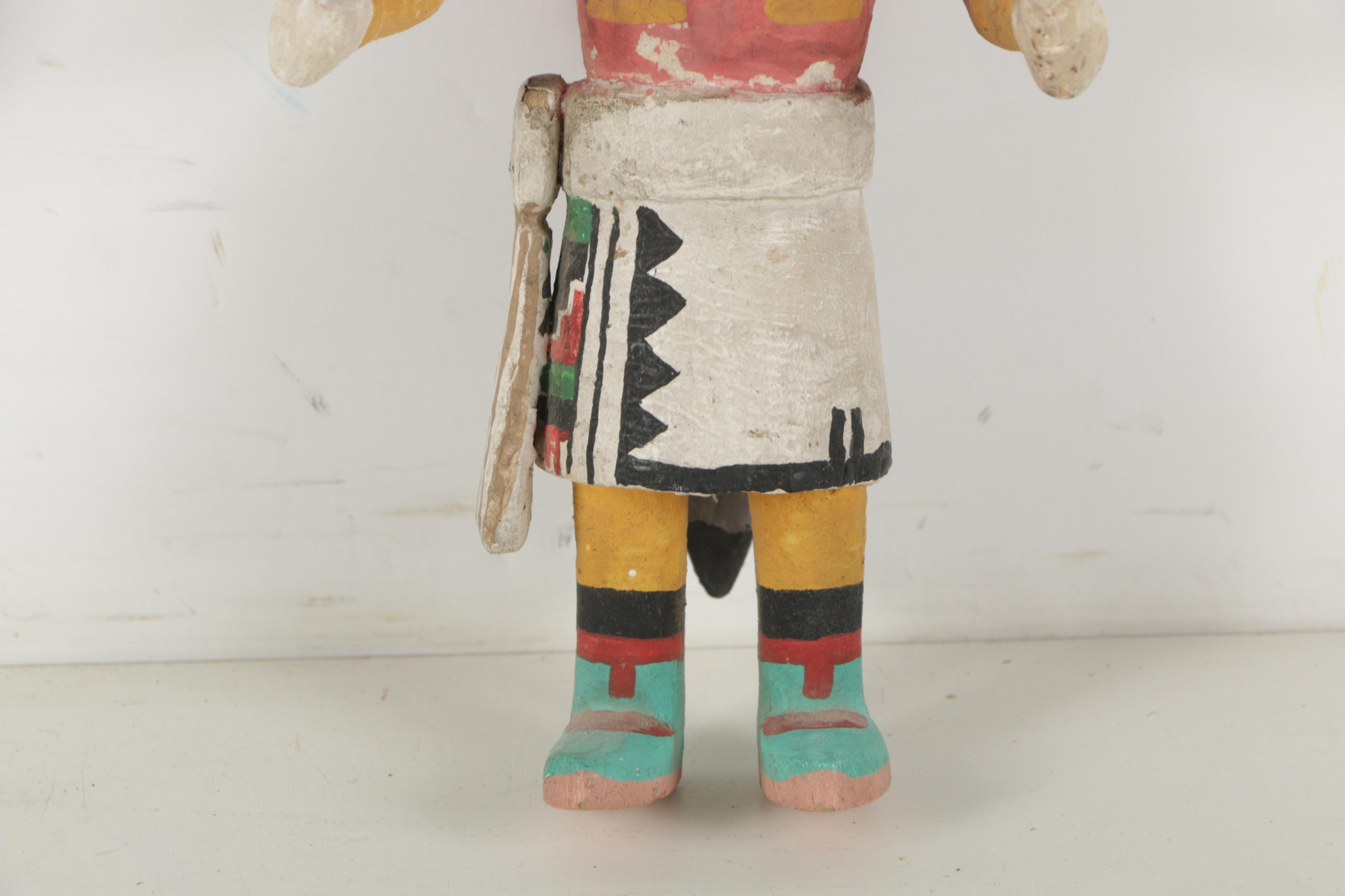 Kachina Style Wooden Figurines