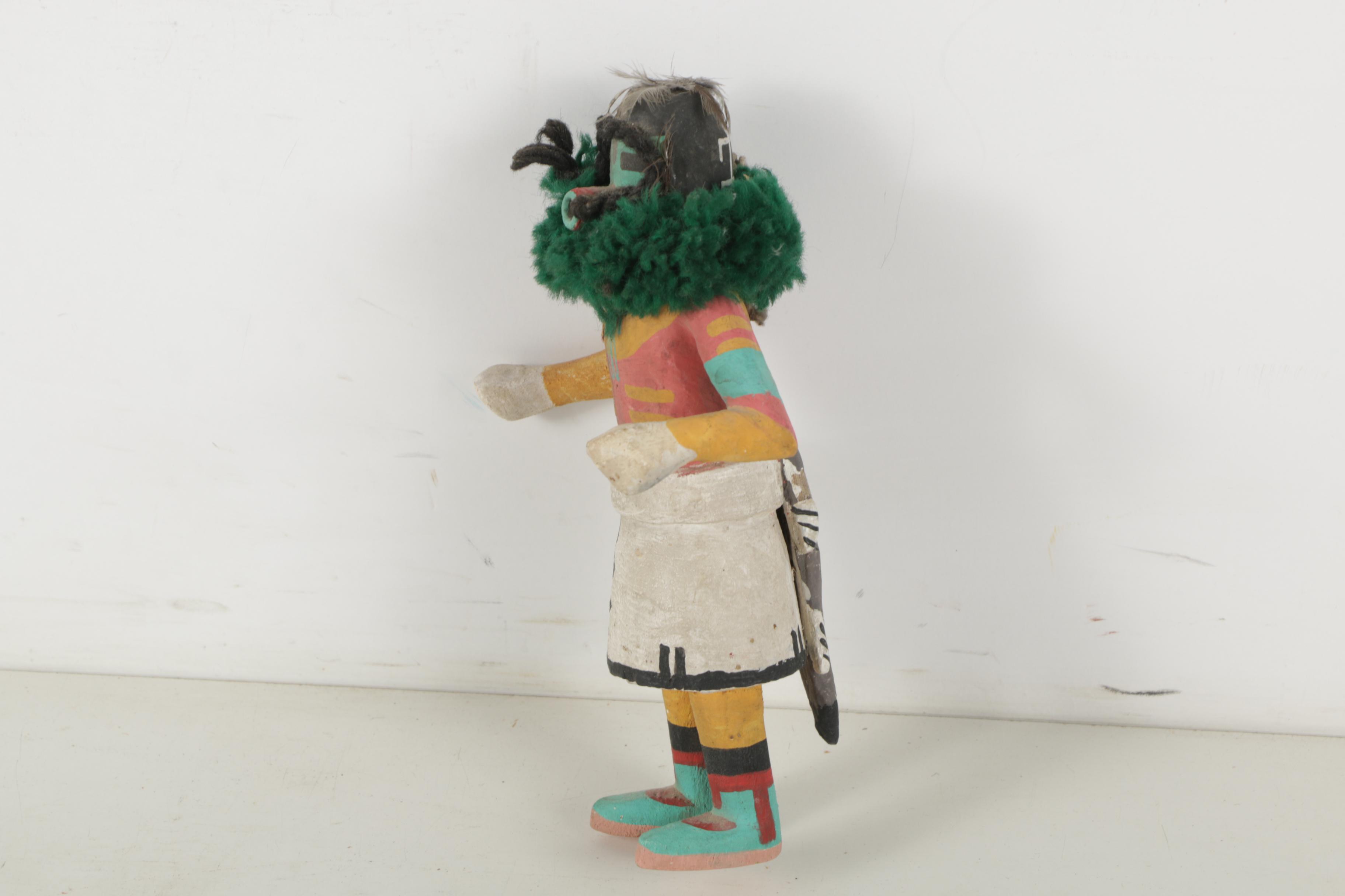 Kachina Style Wooden Figurines