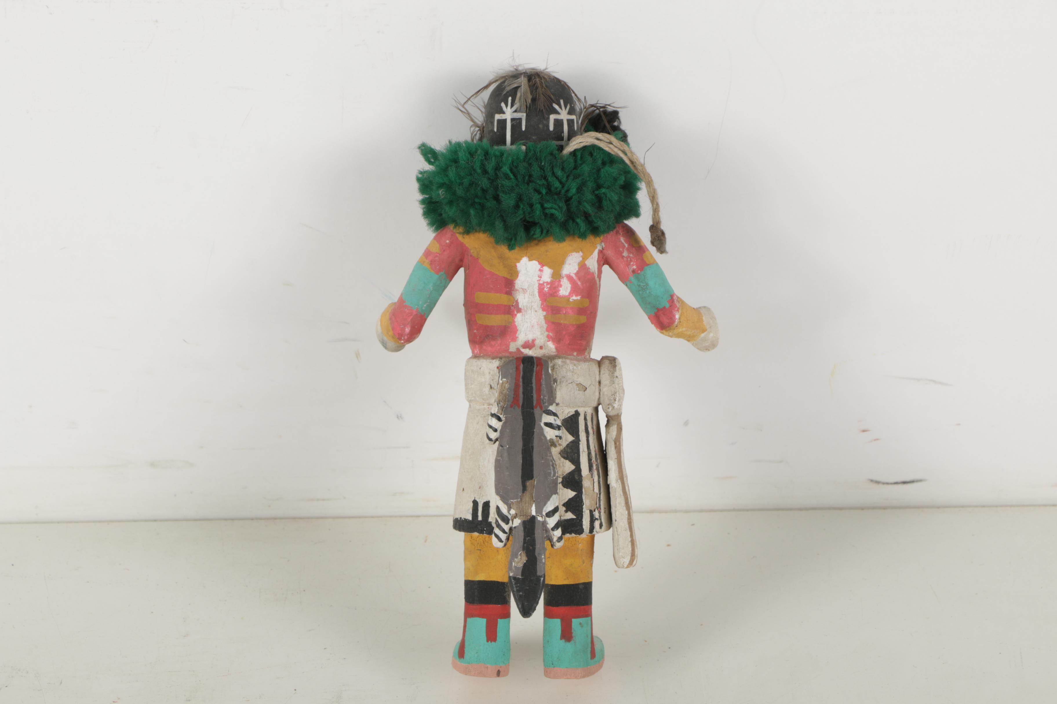 Kachina Style Wooden Figurines