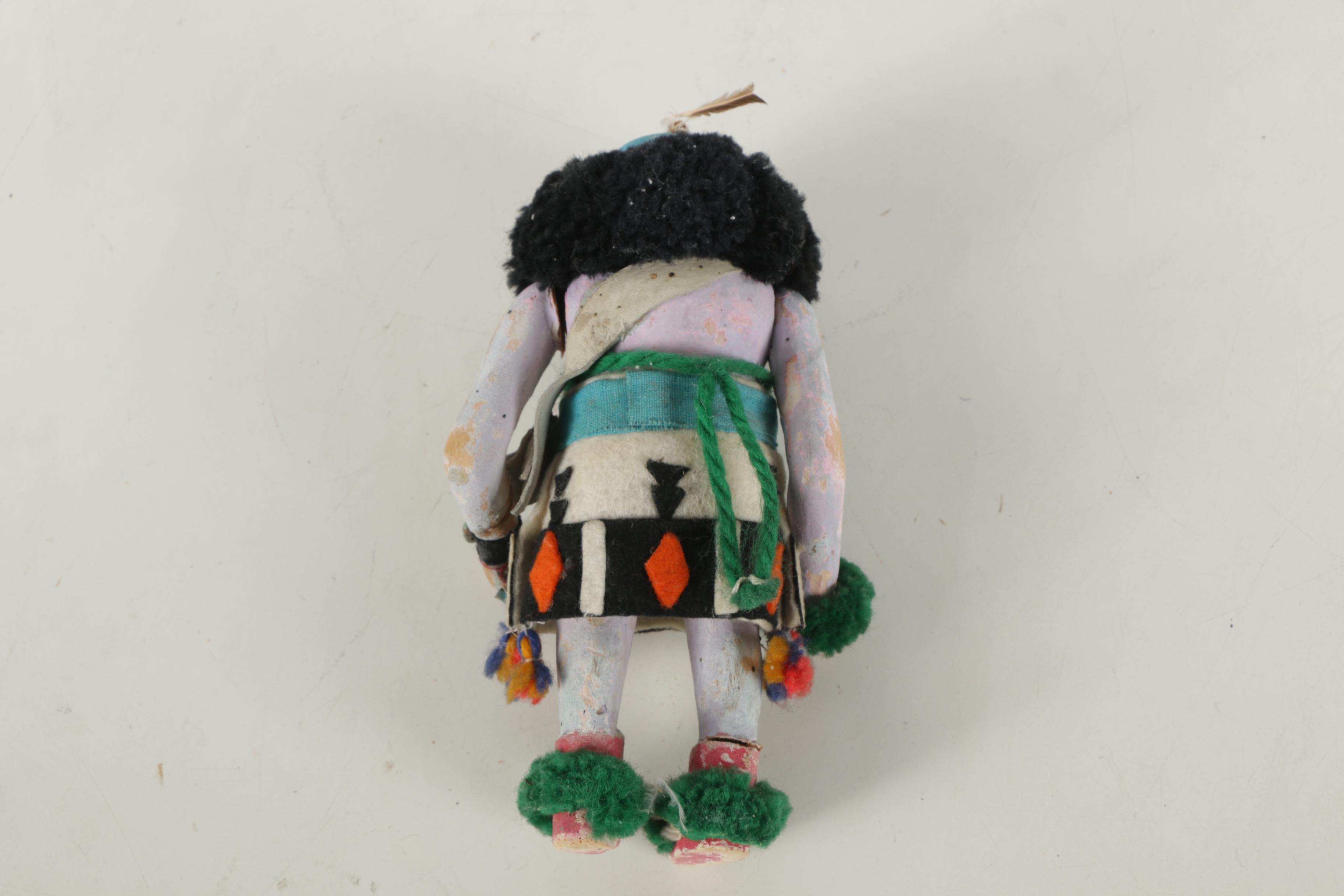 Kachina Style Wooden Figurines