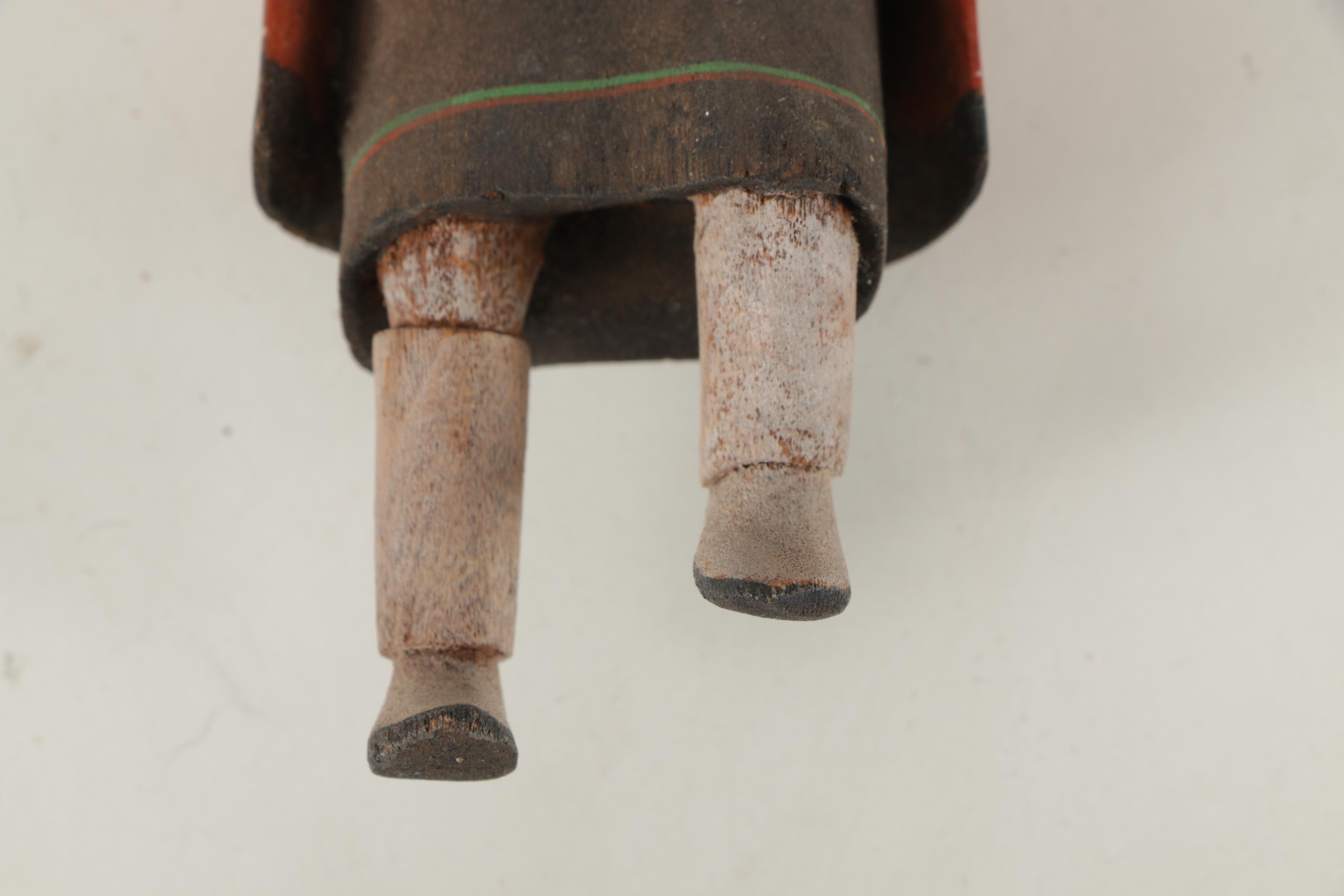 Kachina Style Wooden Figurines