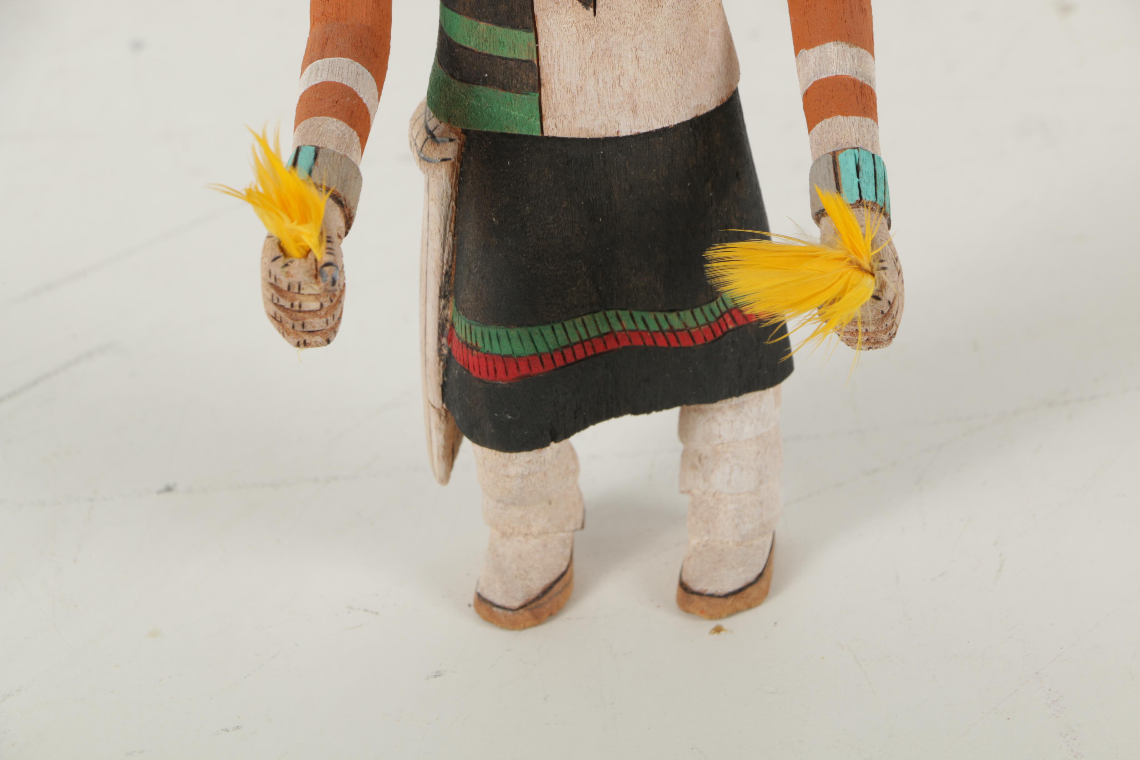 Kachina Style Wooden Figurines