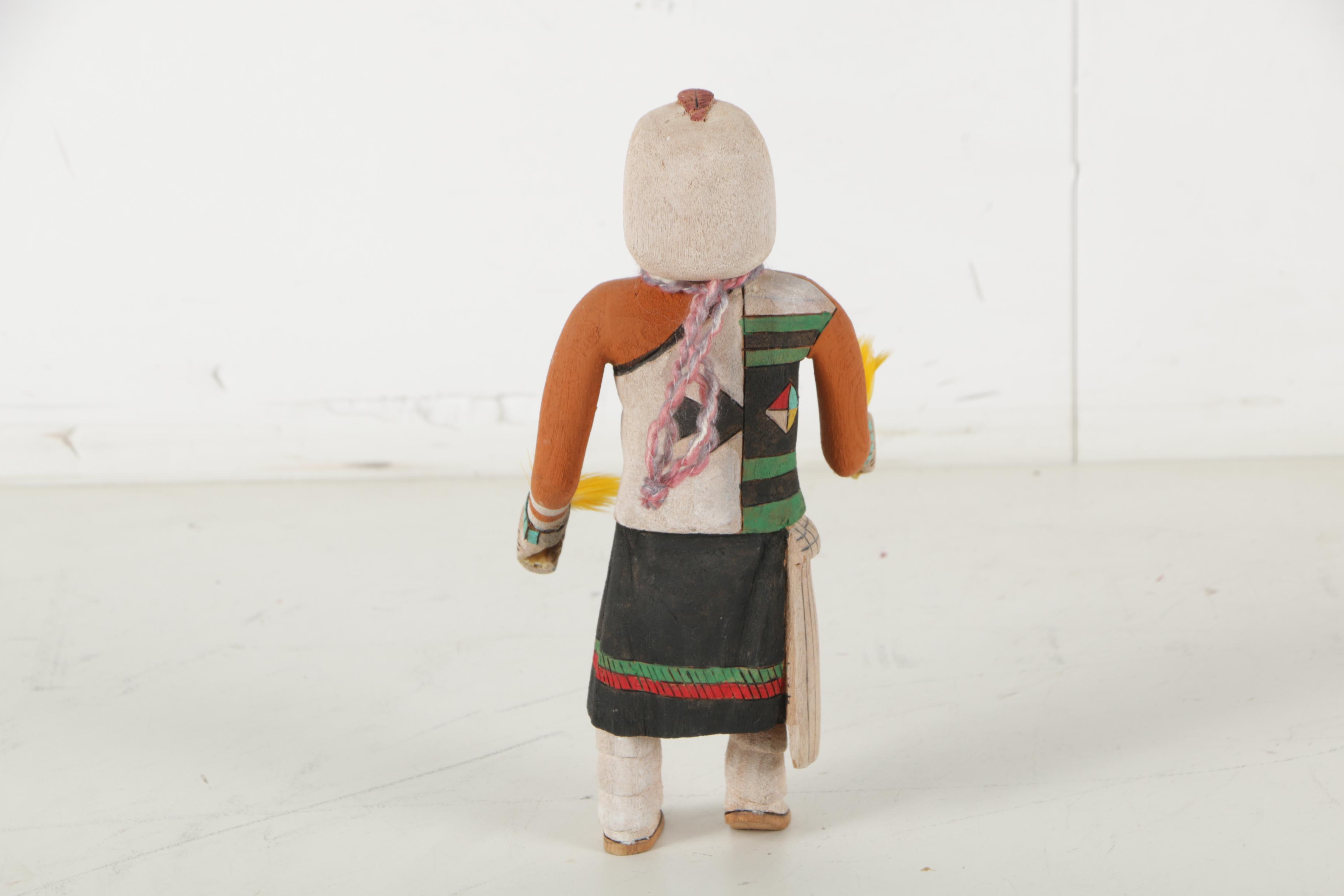 Kachina Style Wooden Figurines