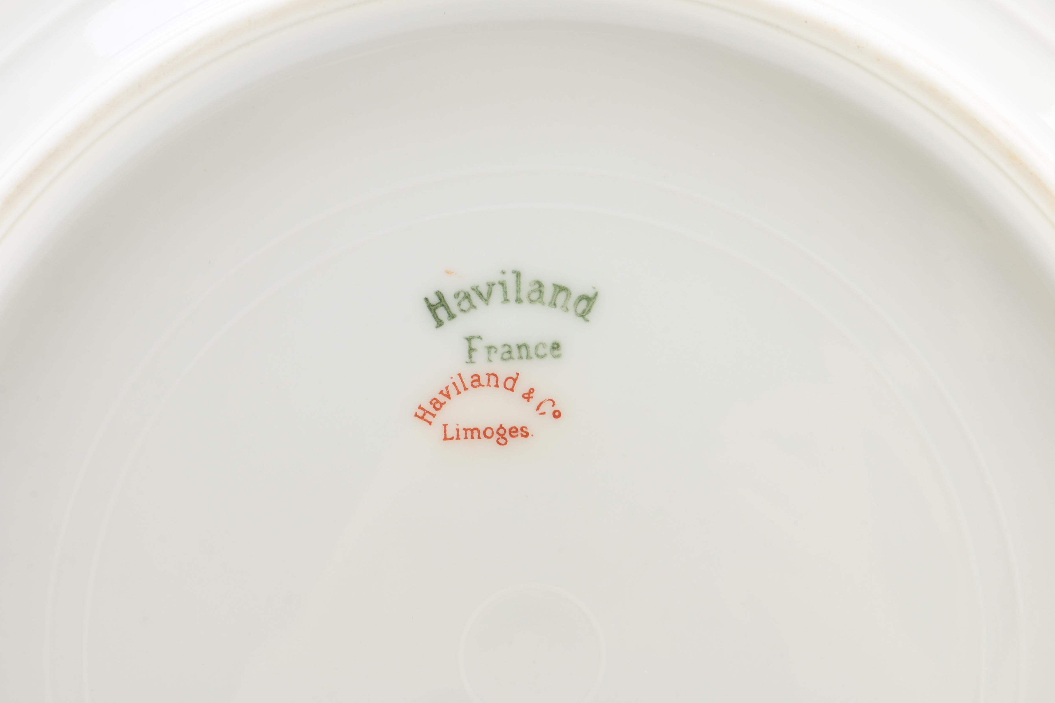 Vintage Haviland Limoges Porcelain Tableware