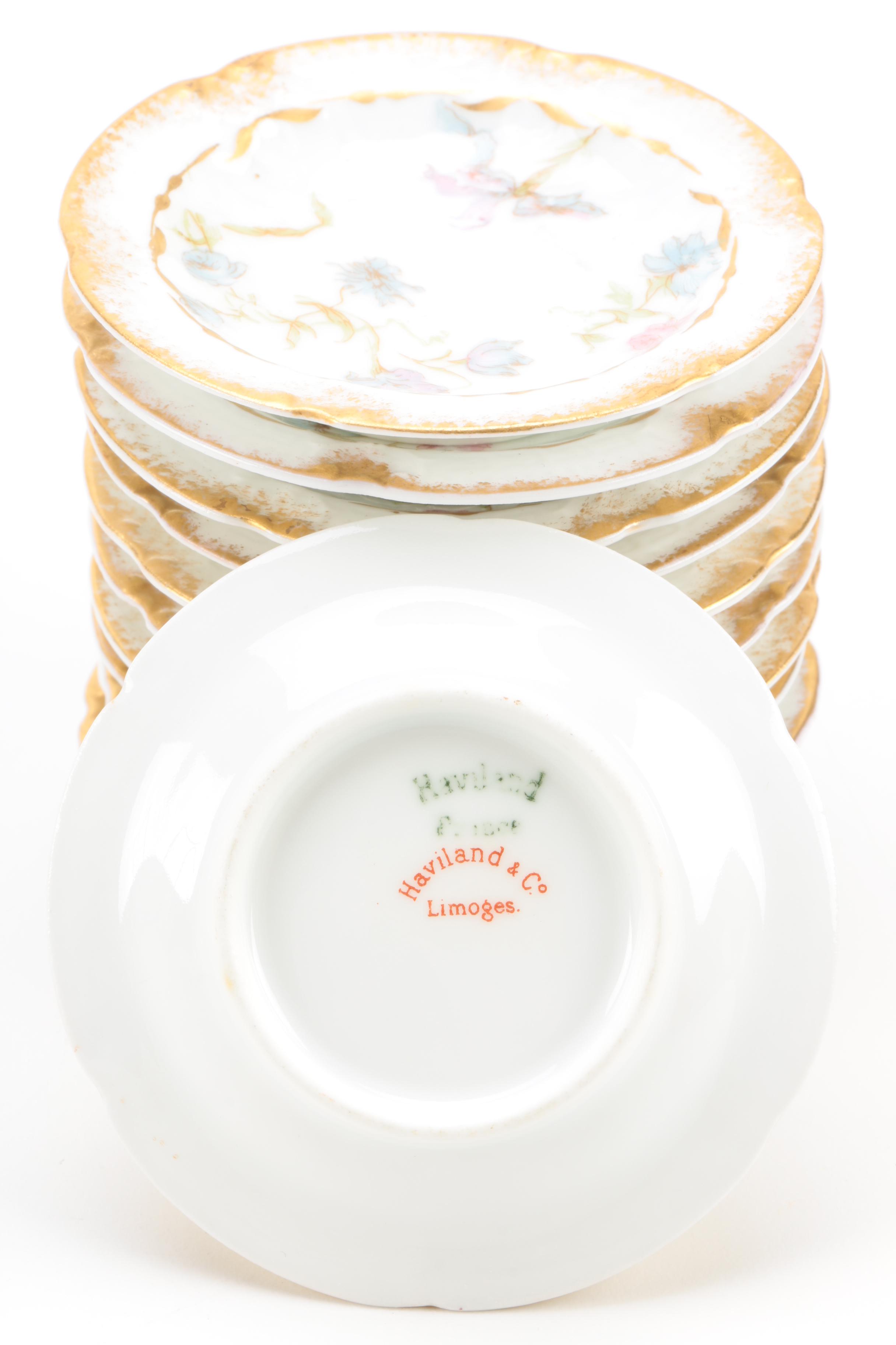 Vintage Haviland Limoges Porcelain Tableware