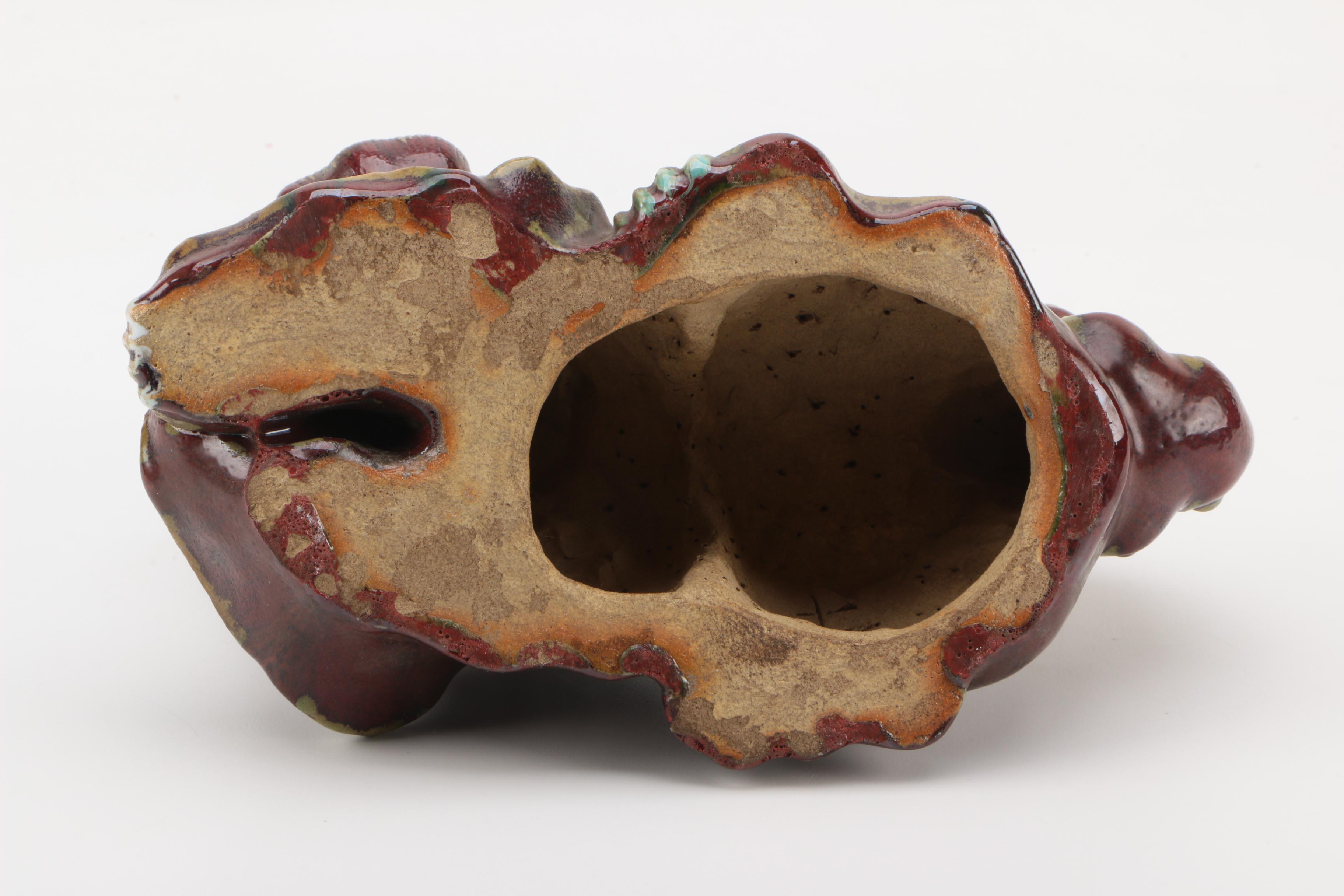 Chinese Style Ceramic Guardian Lion