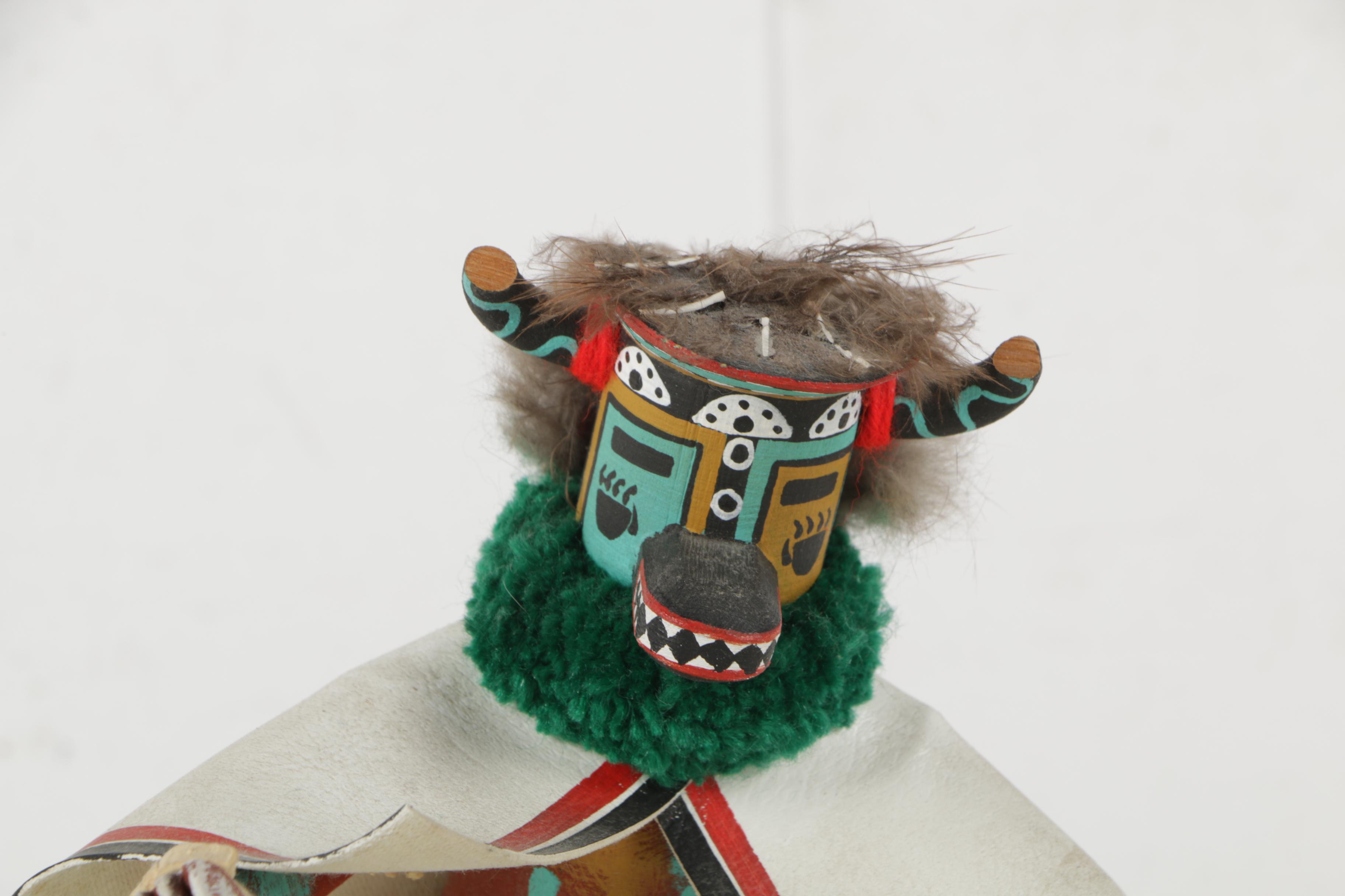 F. Largo Kachina-Style Wooden Sculpture "Hototo"
