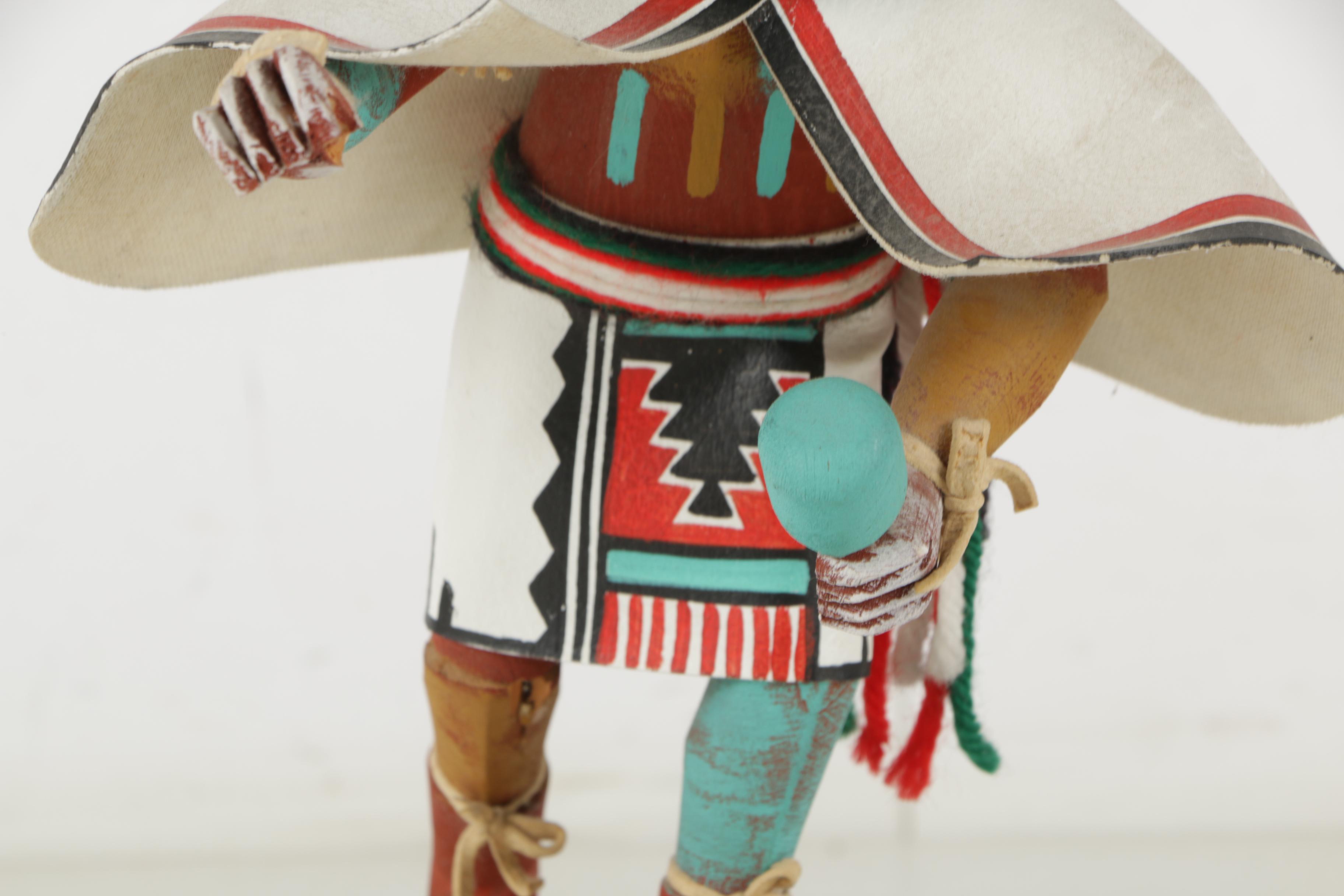 F. Largo Kachina-Style Wooden Sculpture "Hototo"