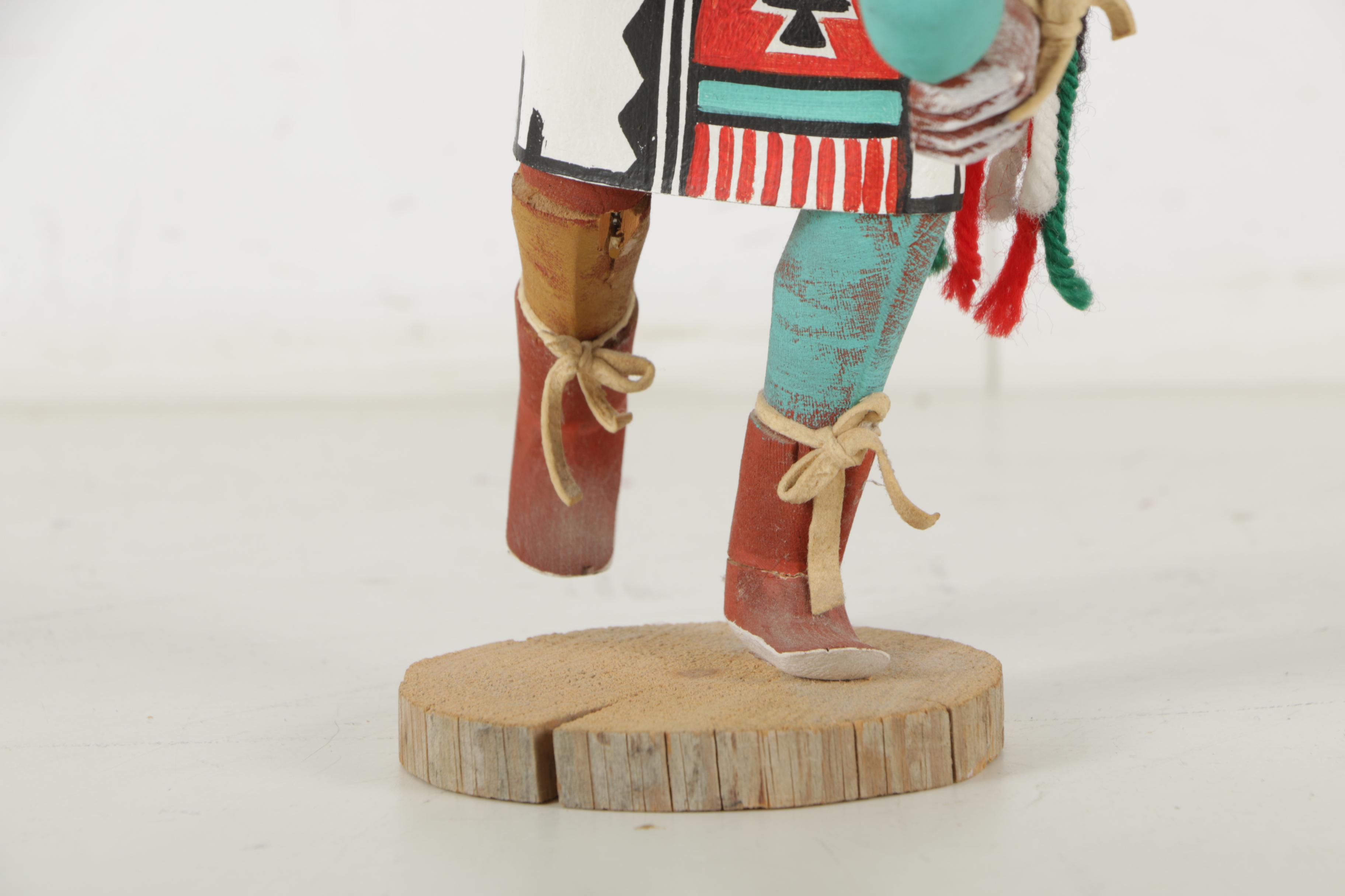 F. Largo Kachina-Style Wooden Sculpture "Hototo"