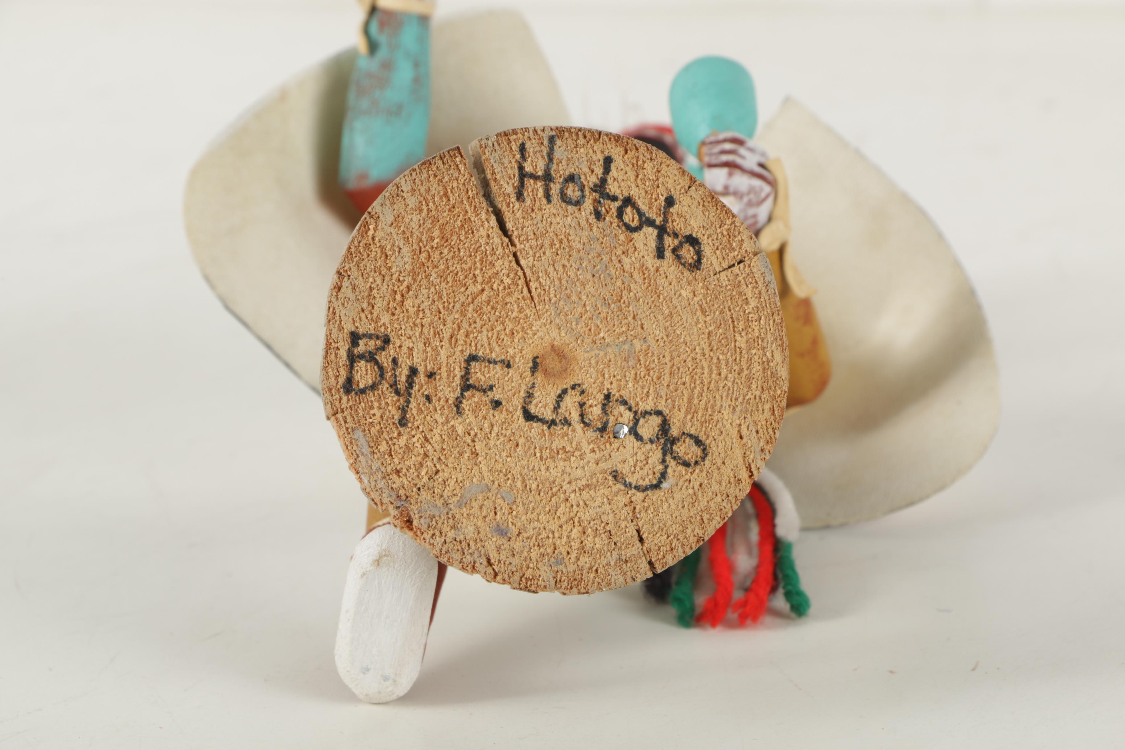 F. Largo Kachina-Style Wooden Sculpture "Hototo"