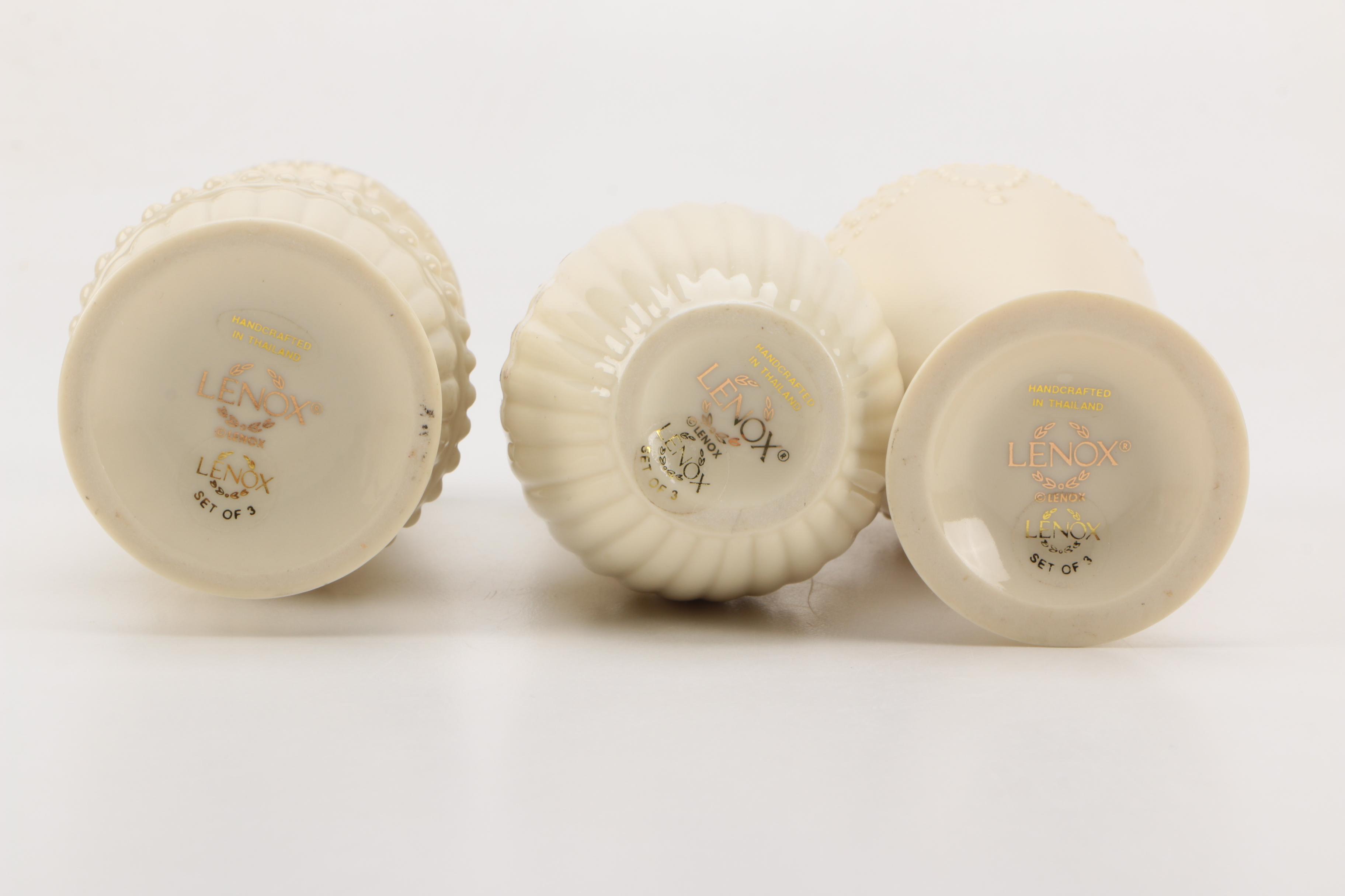 Lenox Porcelain Vases