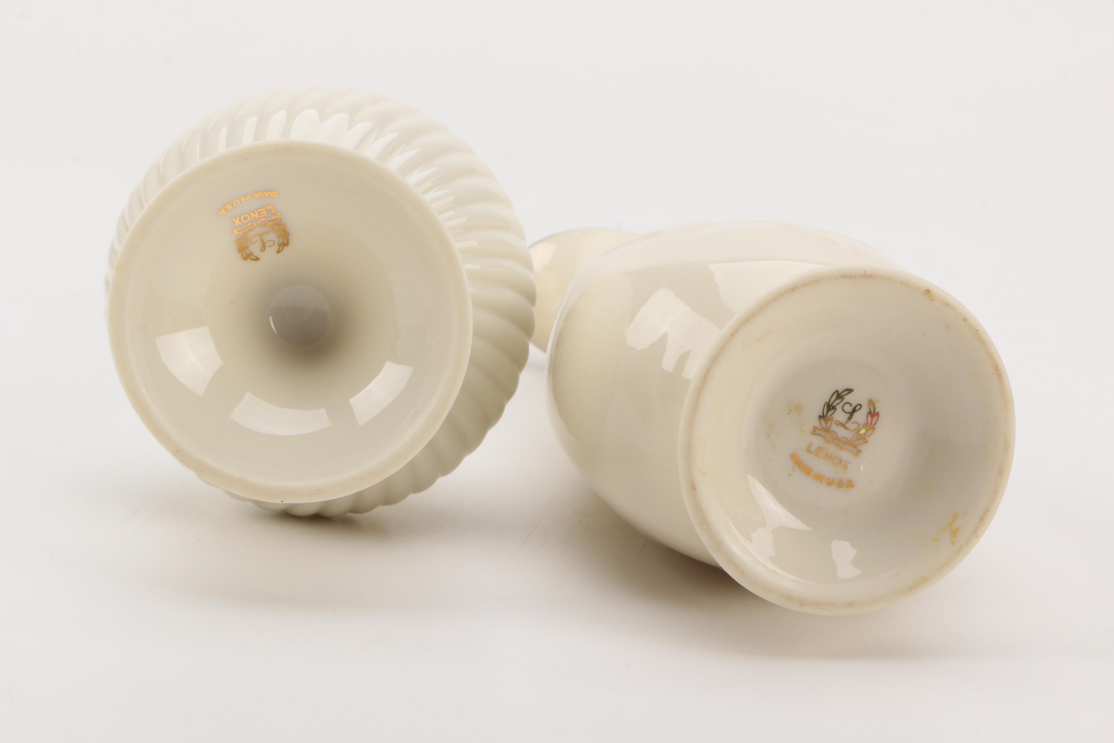 Lenox Porcelain Vases