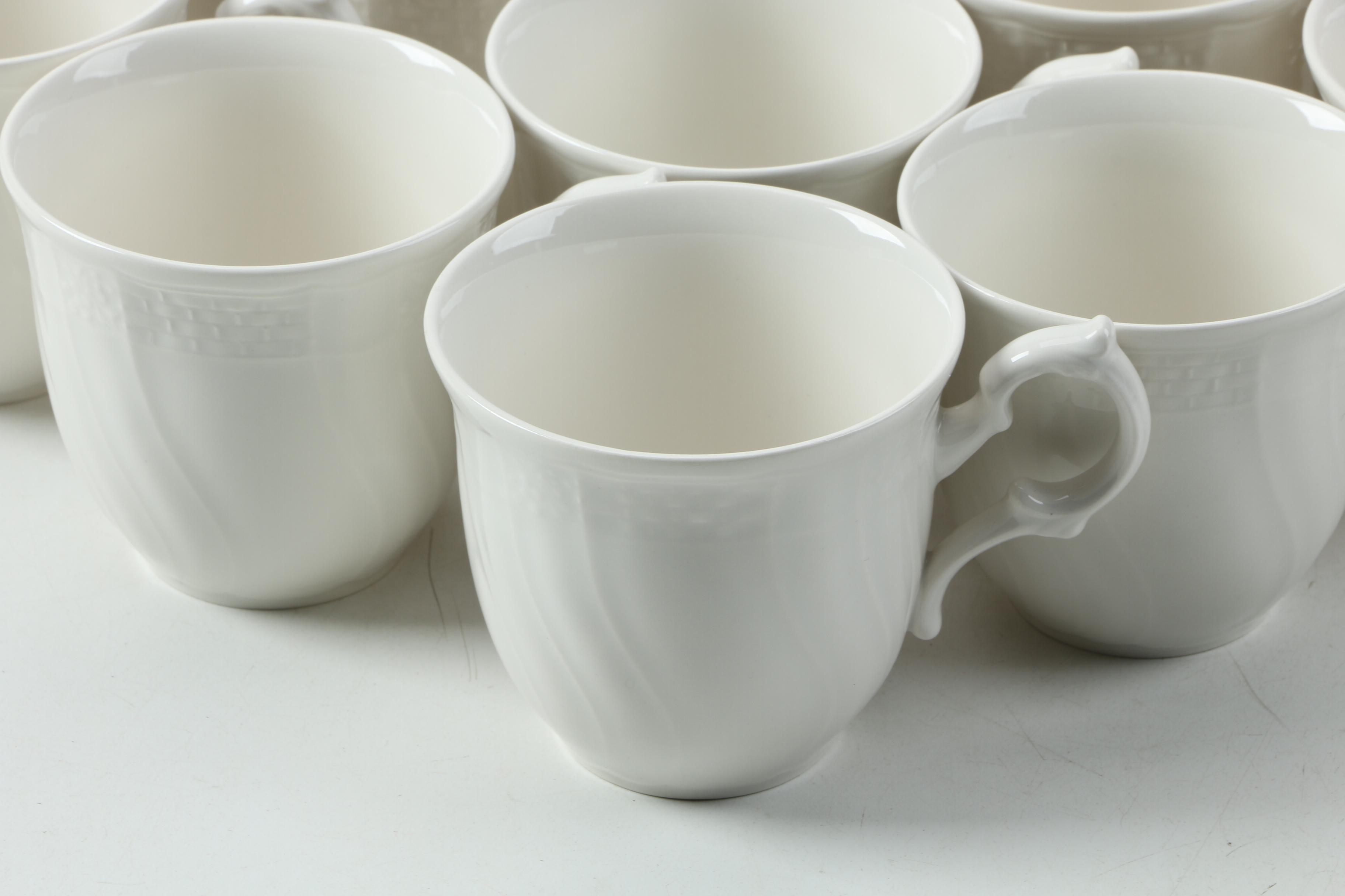 Vintage Mikasa "Renaissance White" Dinnerware 1980s