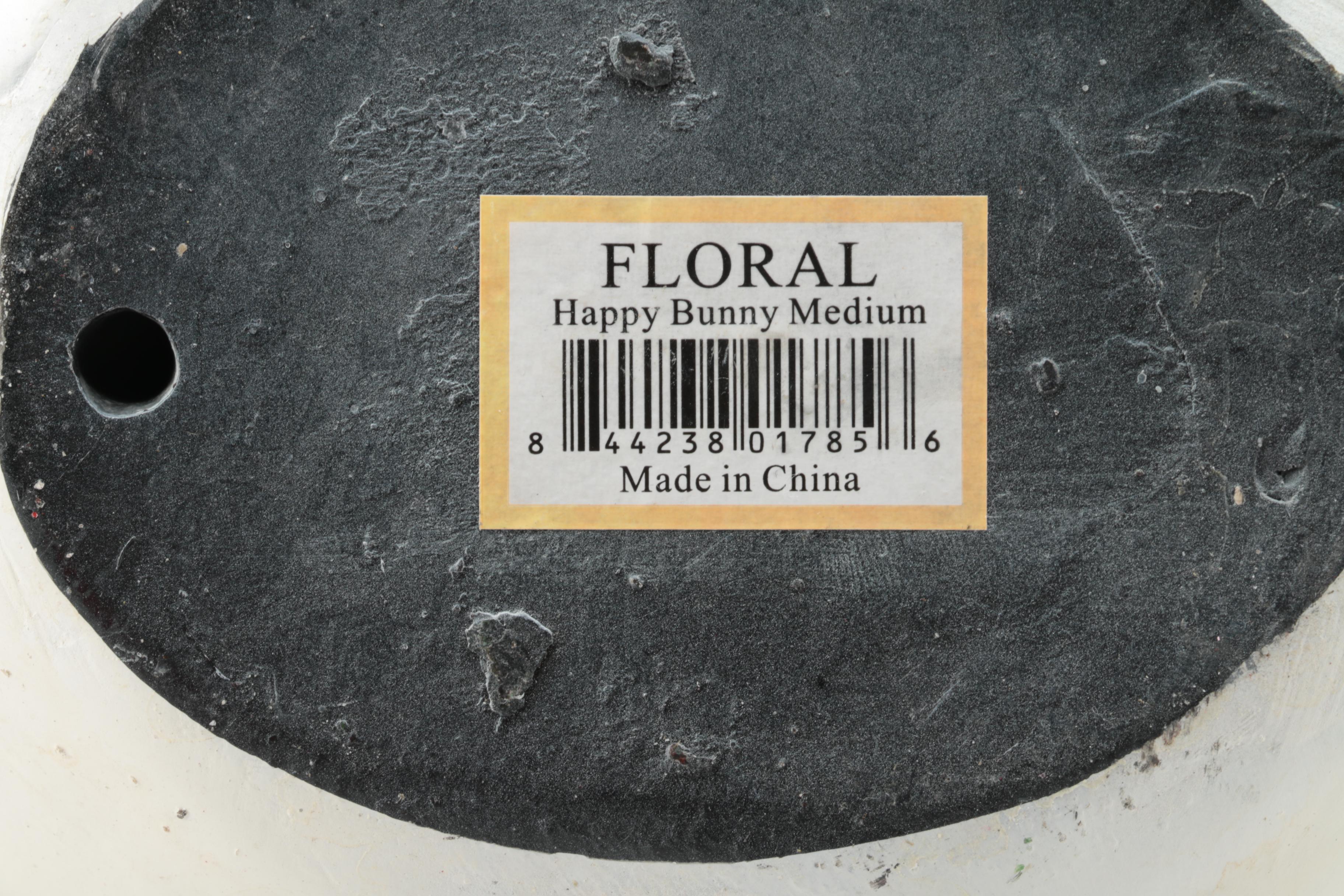 Fox Cookie Jar and Bunny Figurine