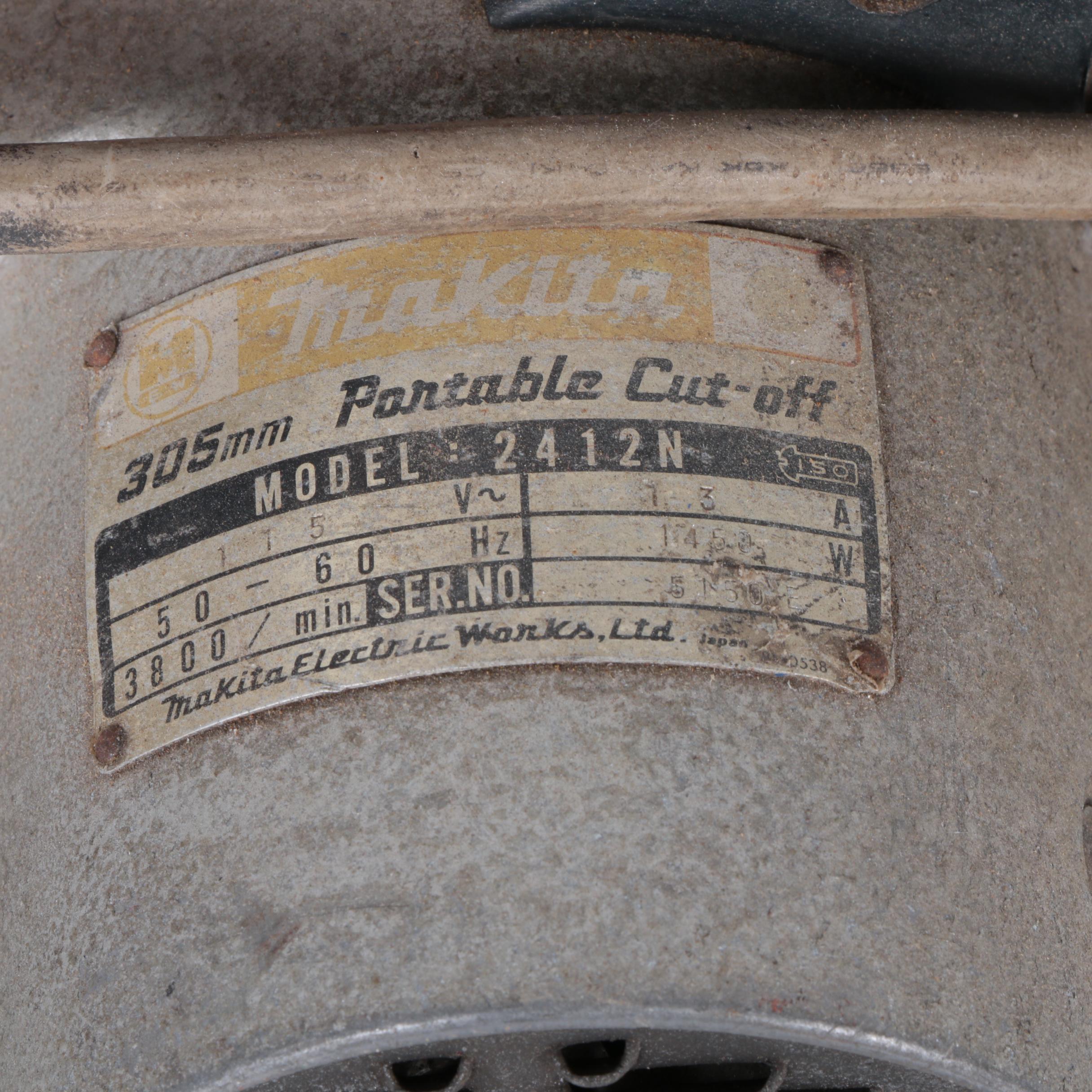 Makita Model 2412N 305mm Portable Cut-Off Saw