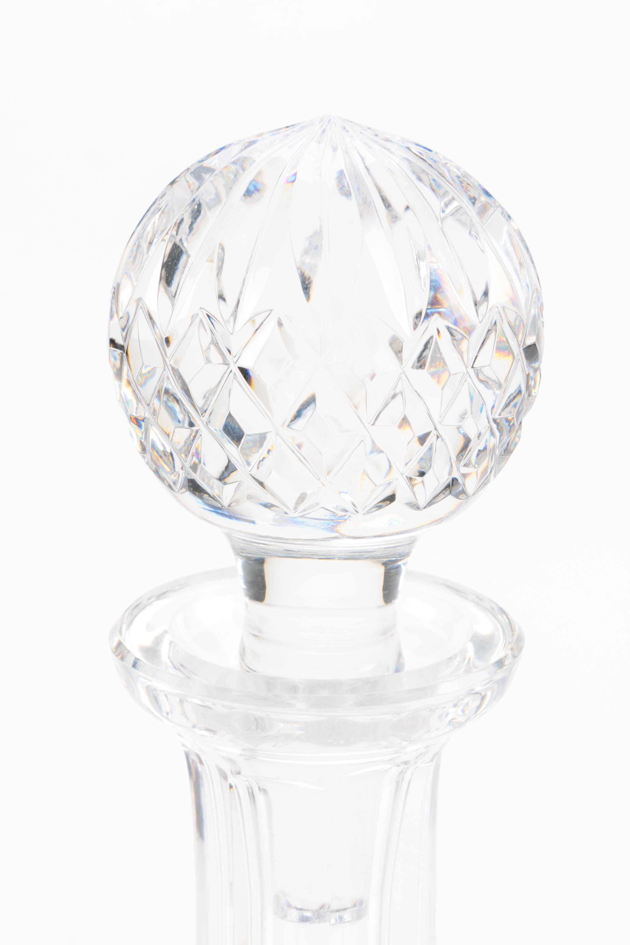 Waterford Crystal "Lismore" Ships Decanter