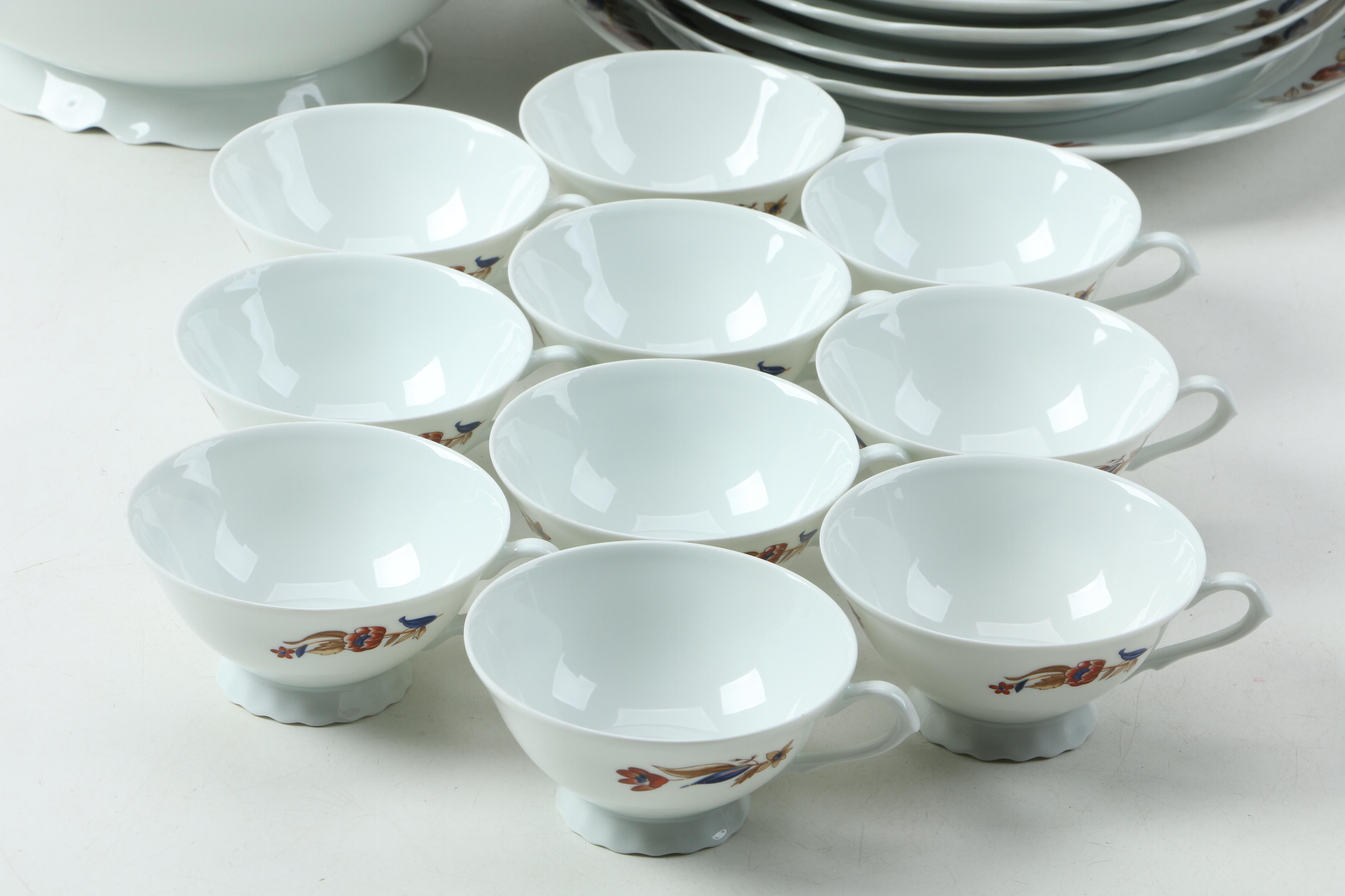 Chamart Limoges Porcelain Tea and Dinnerware