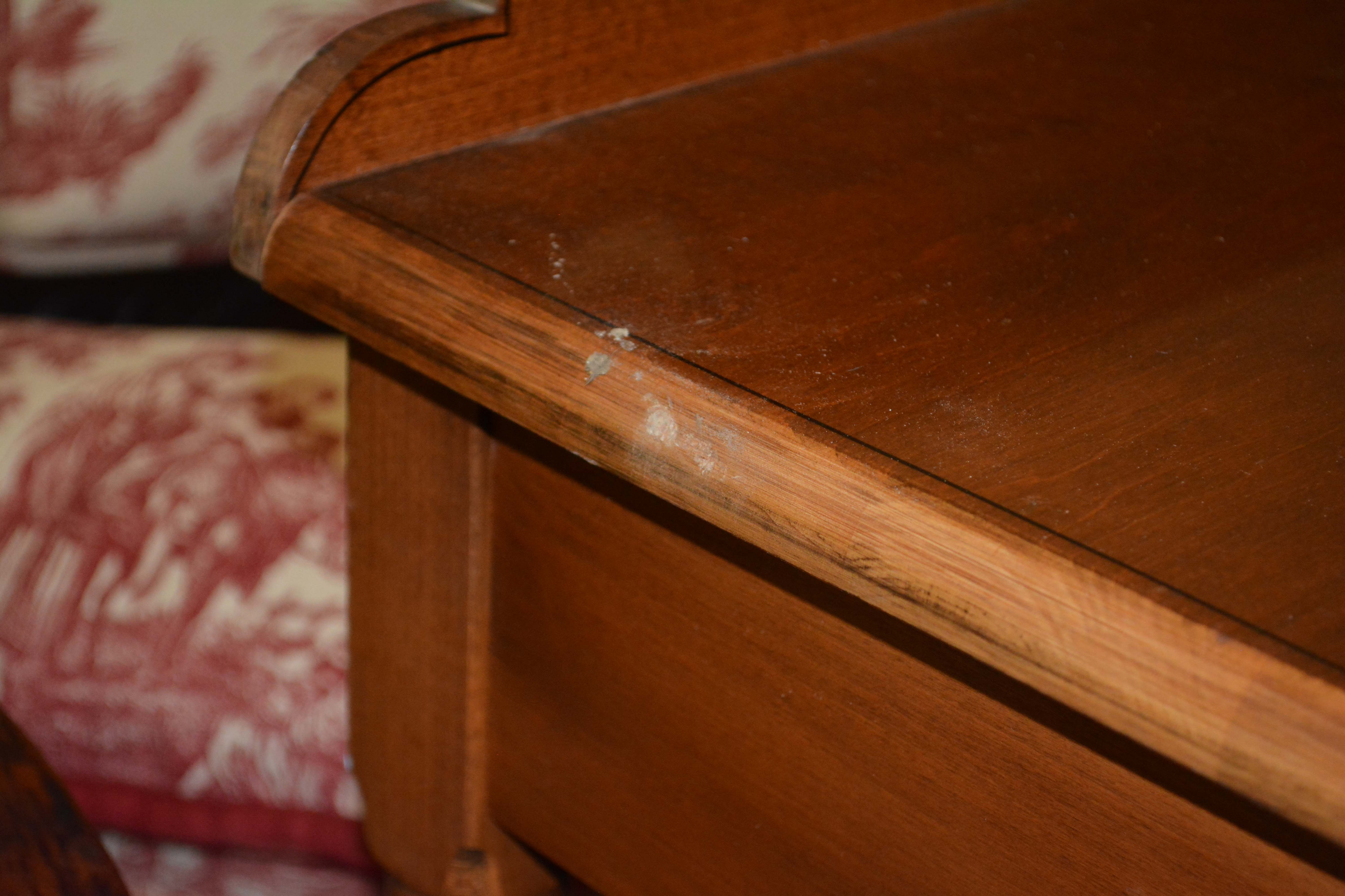 Hitchcock Stenciled Maple Writing Desk