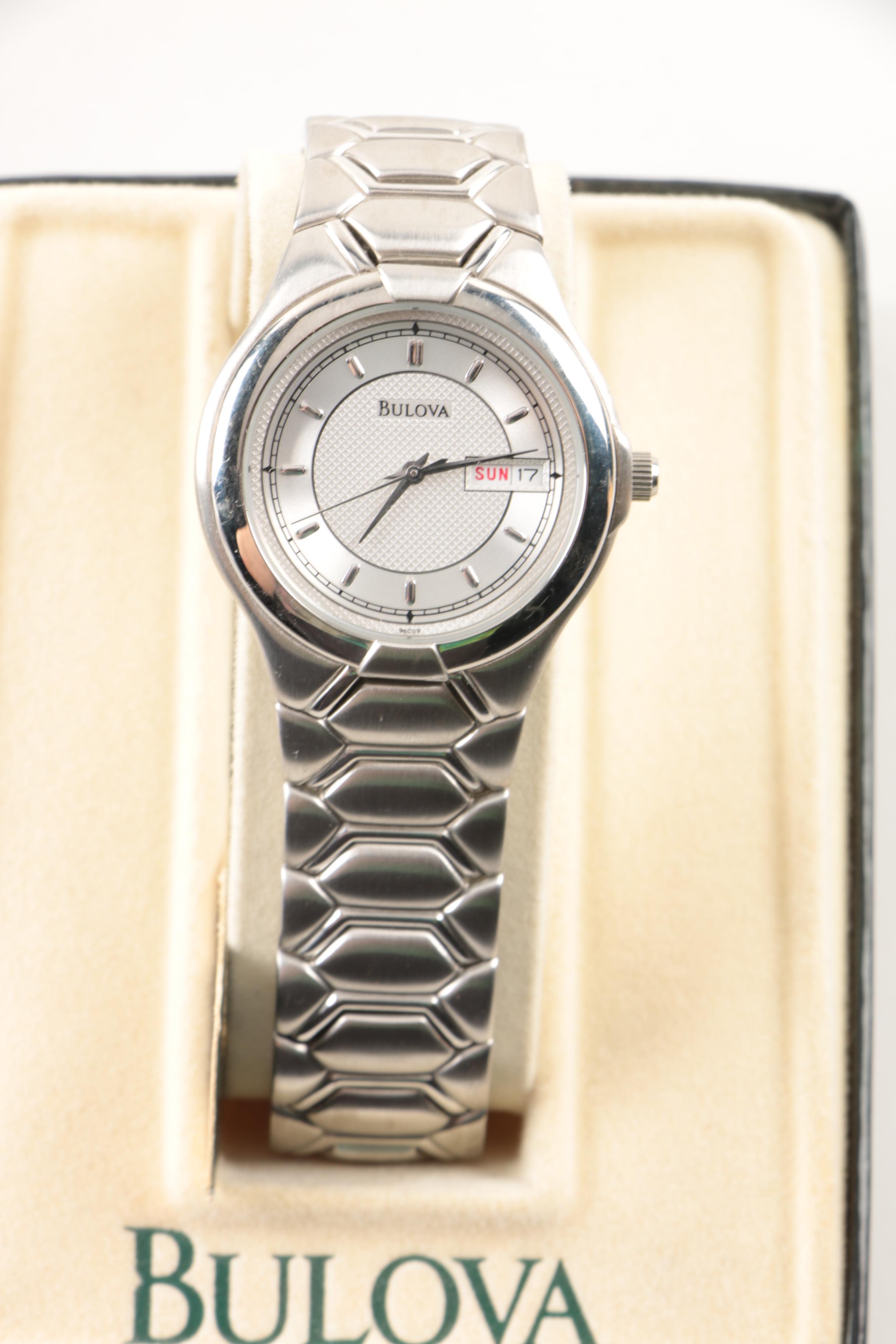 Vintage Caravelle Pocket Watch and Bulova Watch