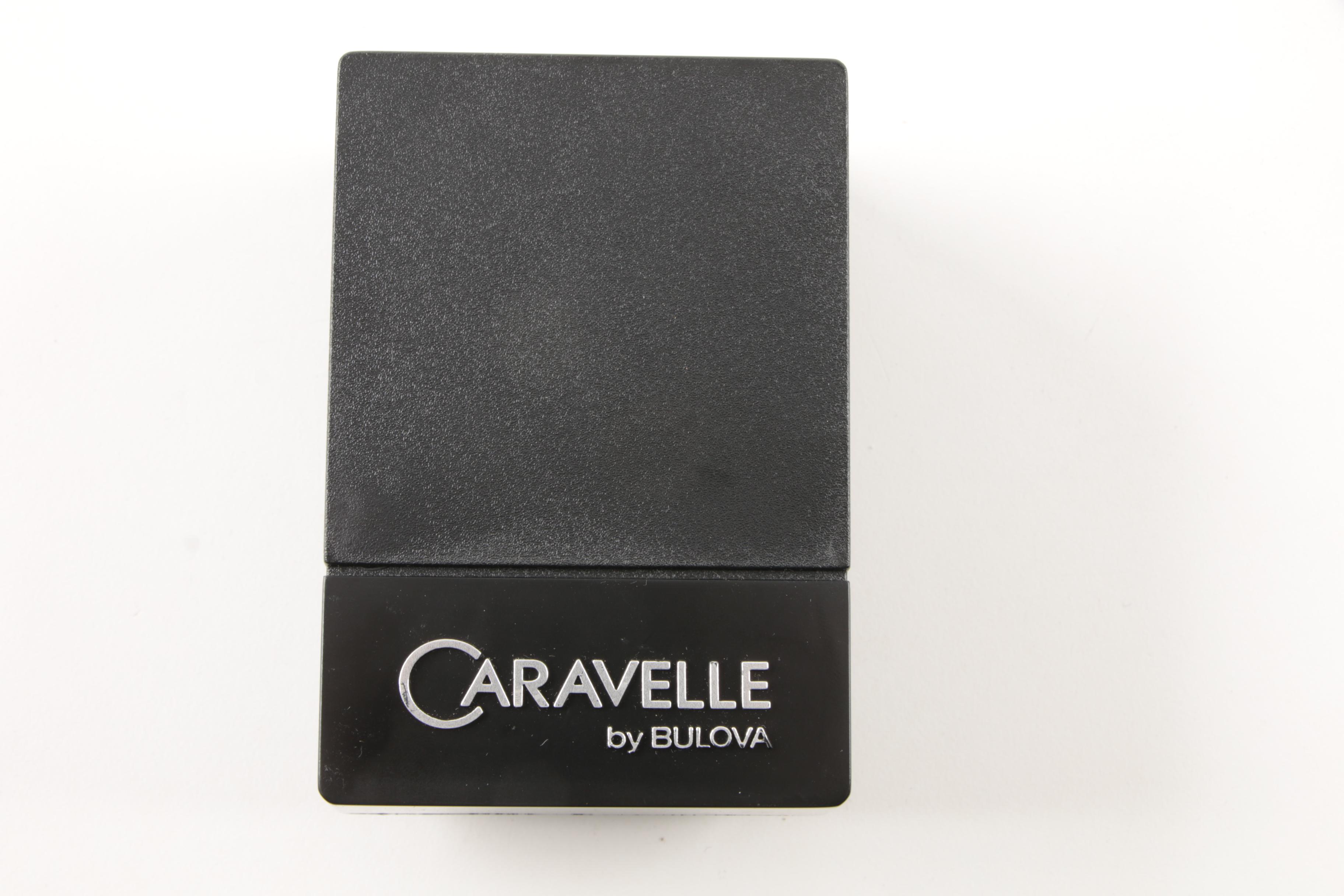 Vintage Caravelle Pocket Watch and Bulova Watch