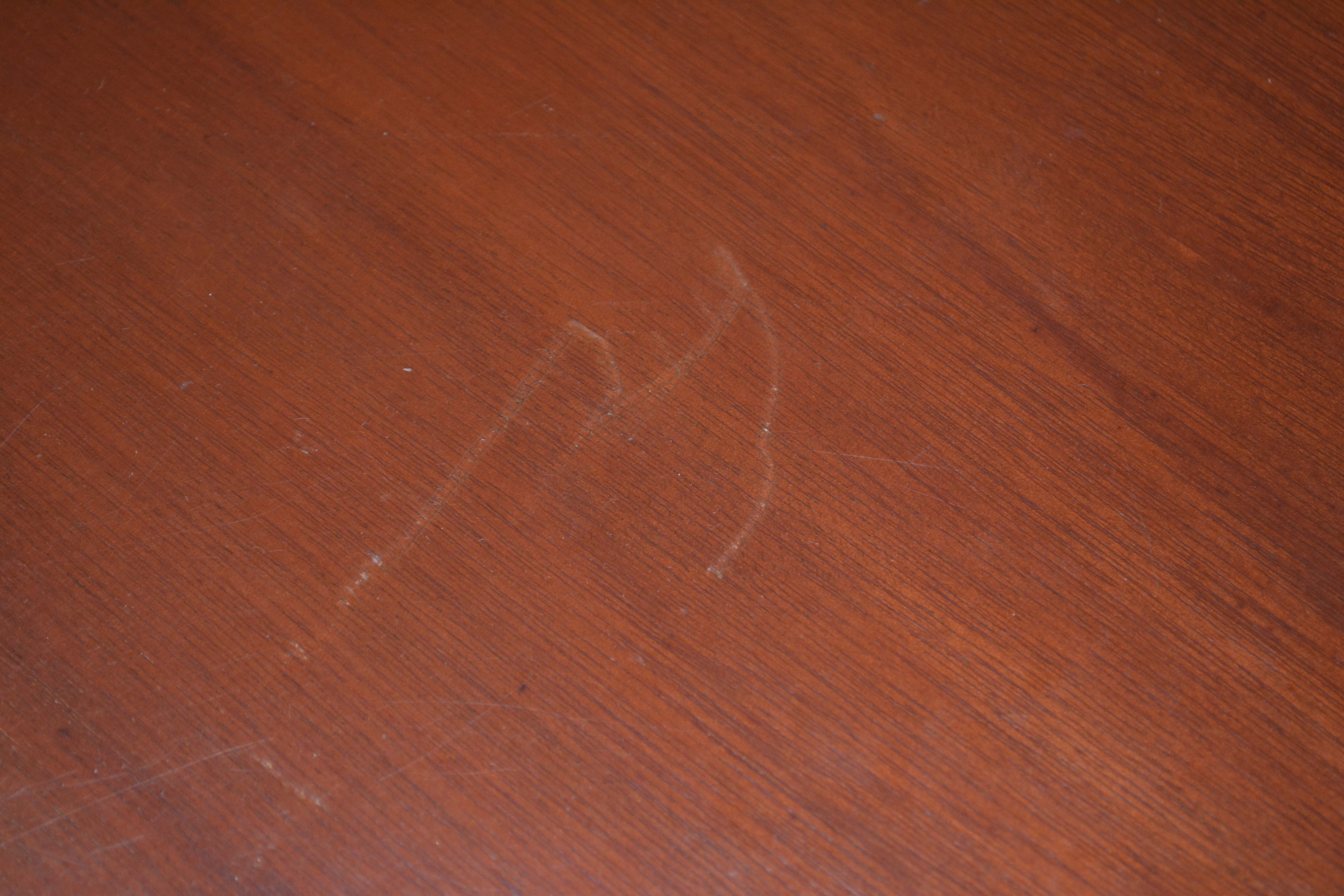 Vintage Colonial Style Walnut Drop-Leaf Buffet