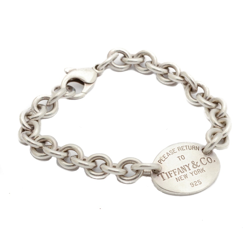 Tiffany & Co. Sterling Silver Chain Bracelet