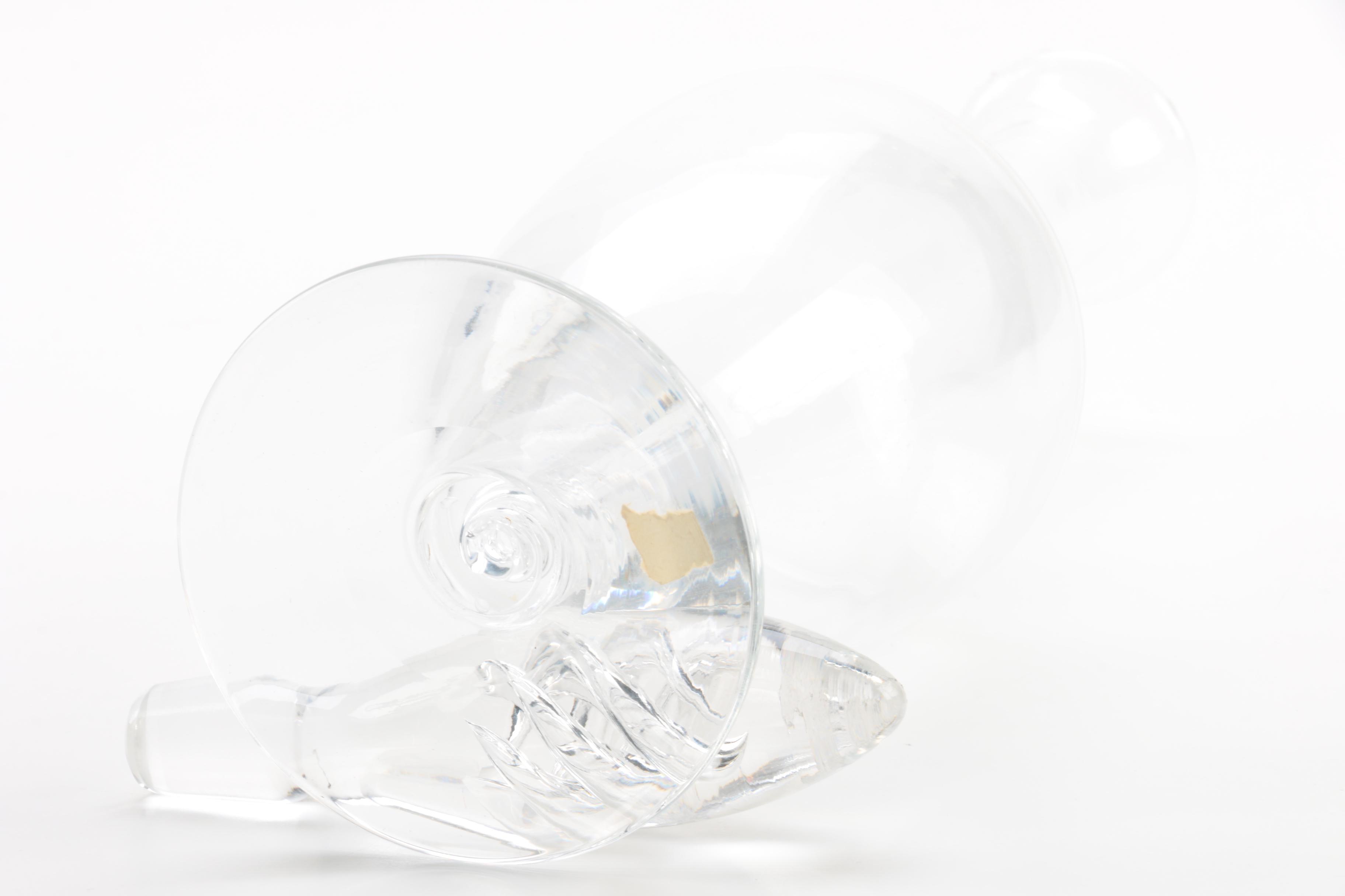 Crystal Decanters and Ice Bucket