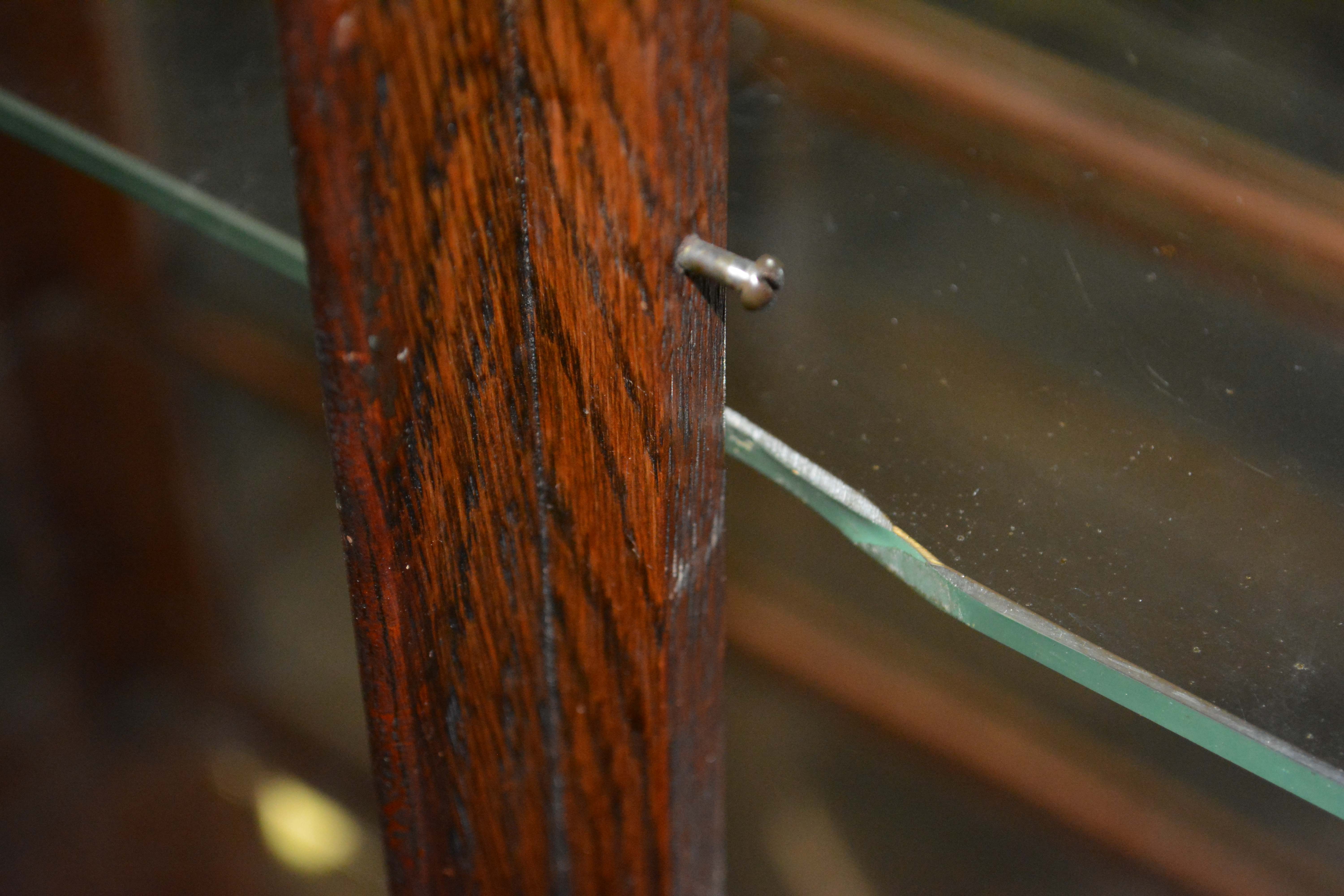 Antique Oak China Cabinet