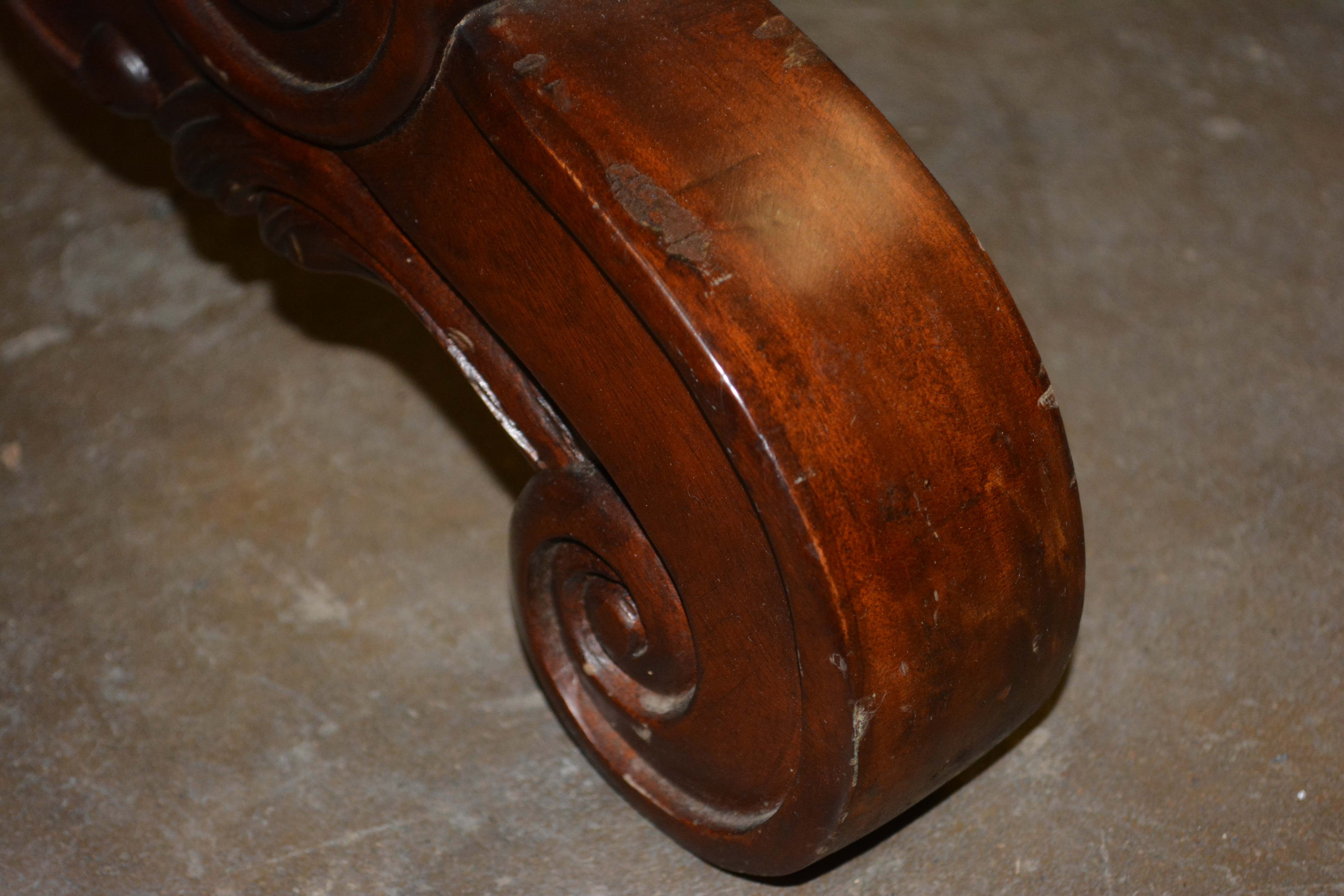 Victorian Style Double Pedestal Dining Table