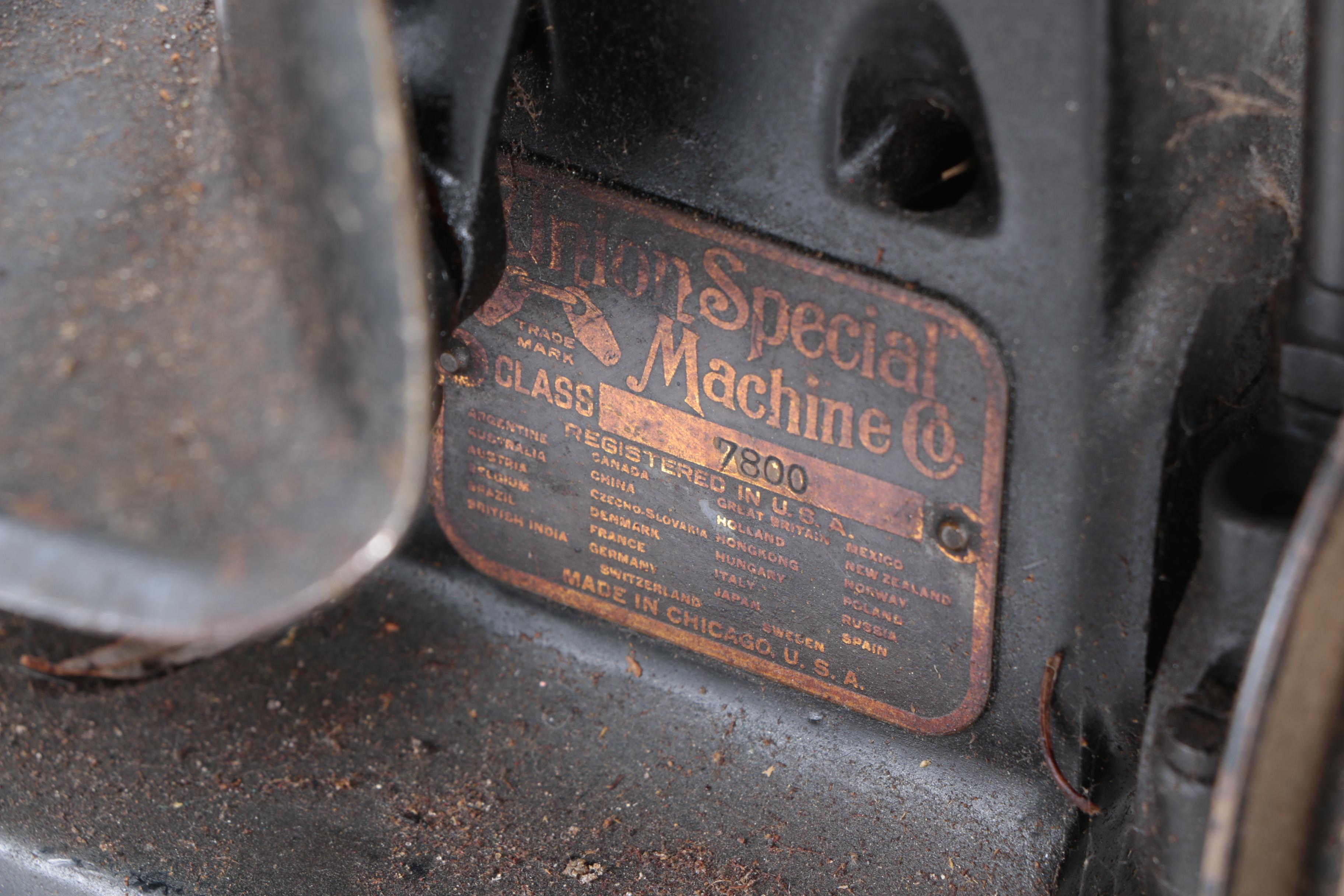 Union Special Industrial Sewing Machine