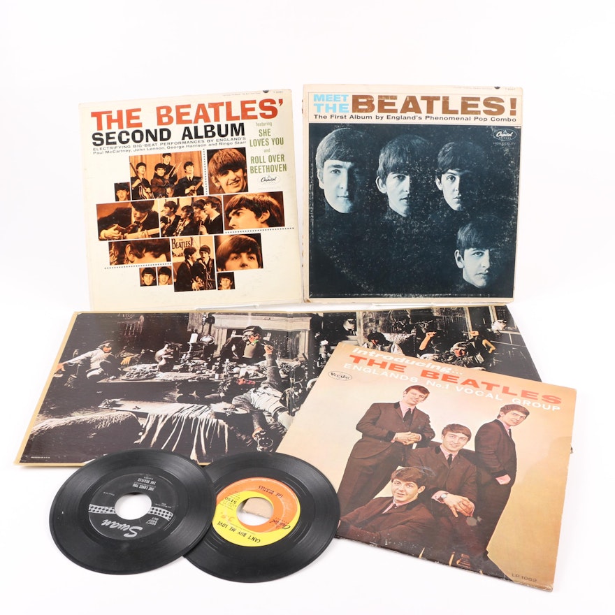 The Beatles and Rolling Stones Records Including Original US Mono Pressings