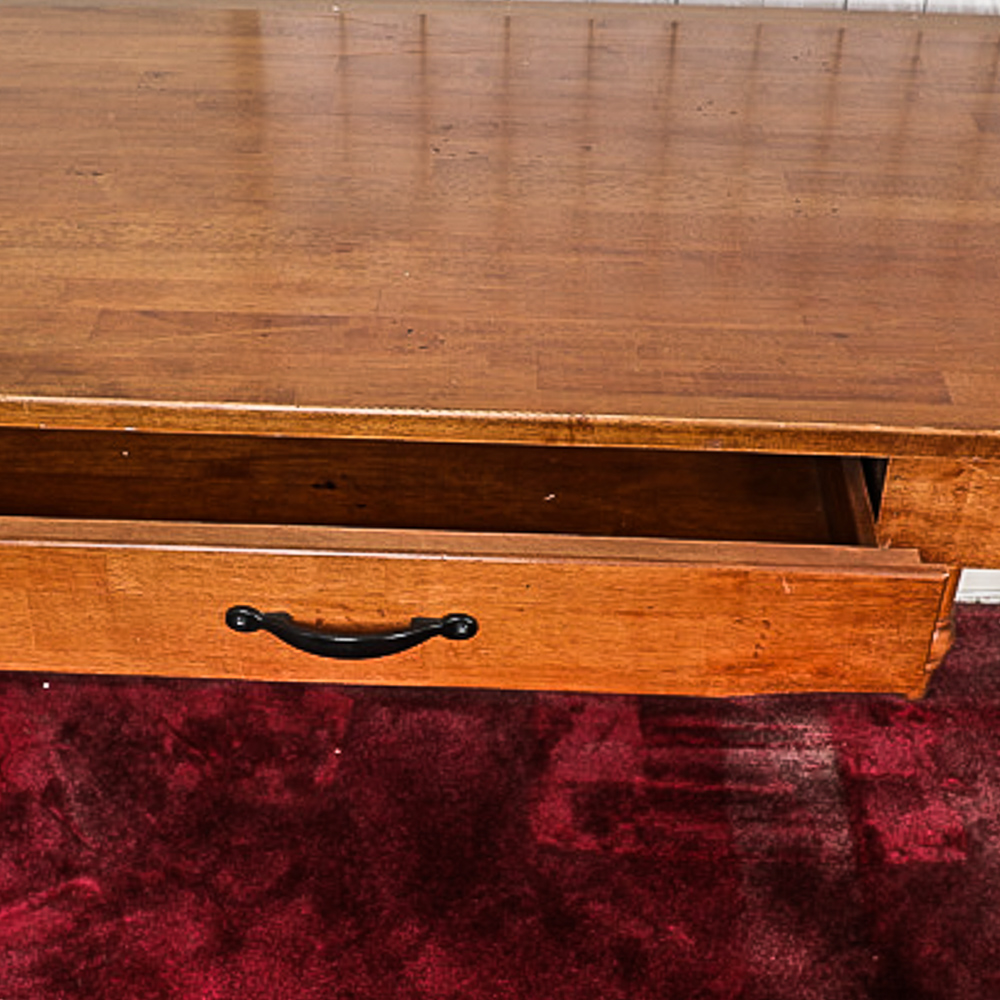 Contemporary Maple Desk and Chair by World Market