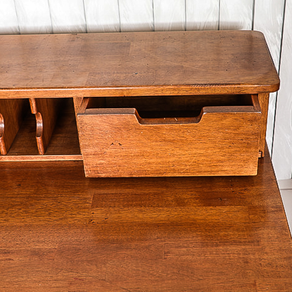 Contemporary Maple Desk and Chair by World Market