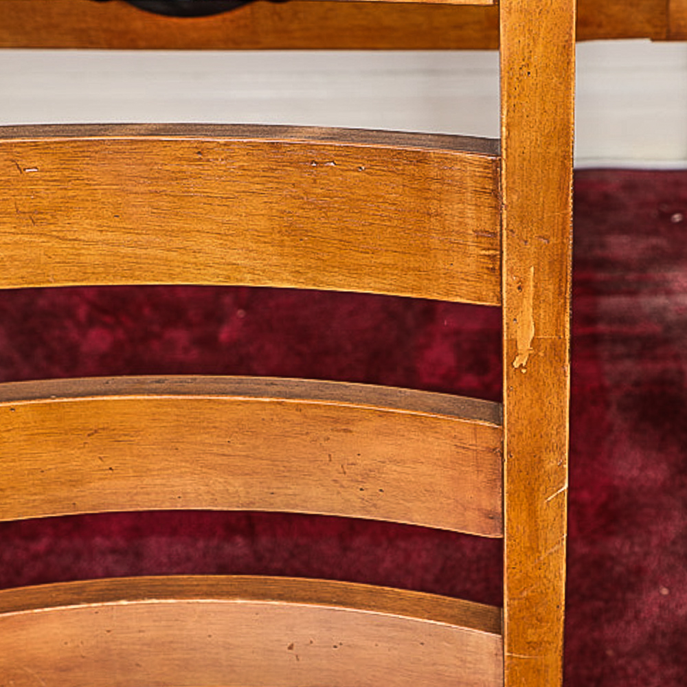 Contemporary Maple Desk and Chair by World Market