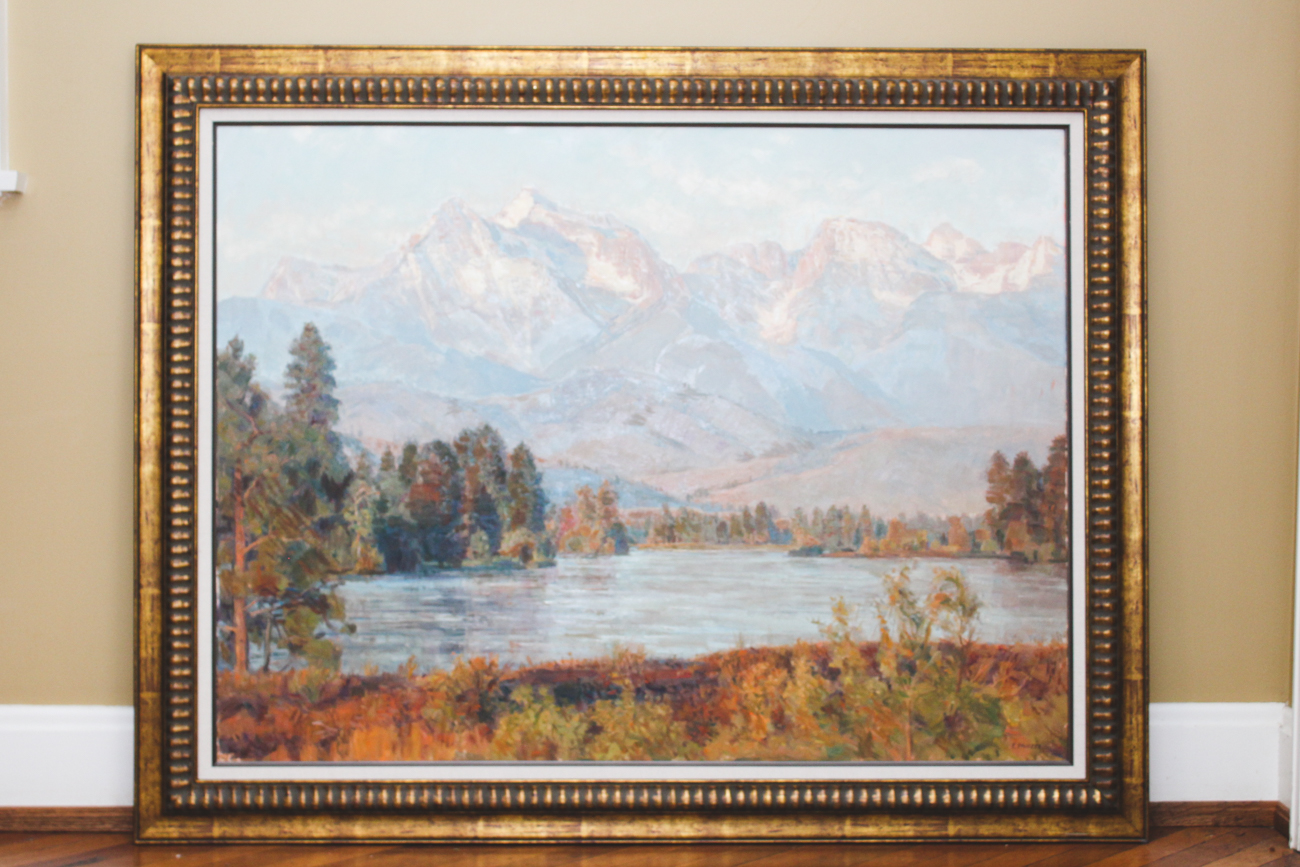 Francis Switzer Oil on Canvas Landscape